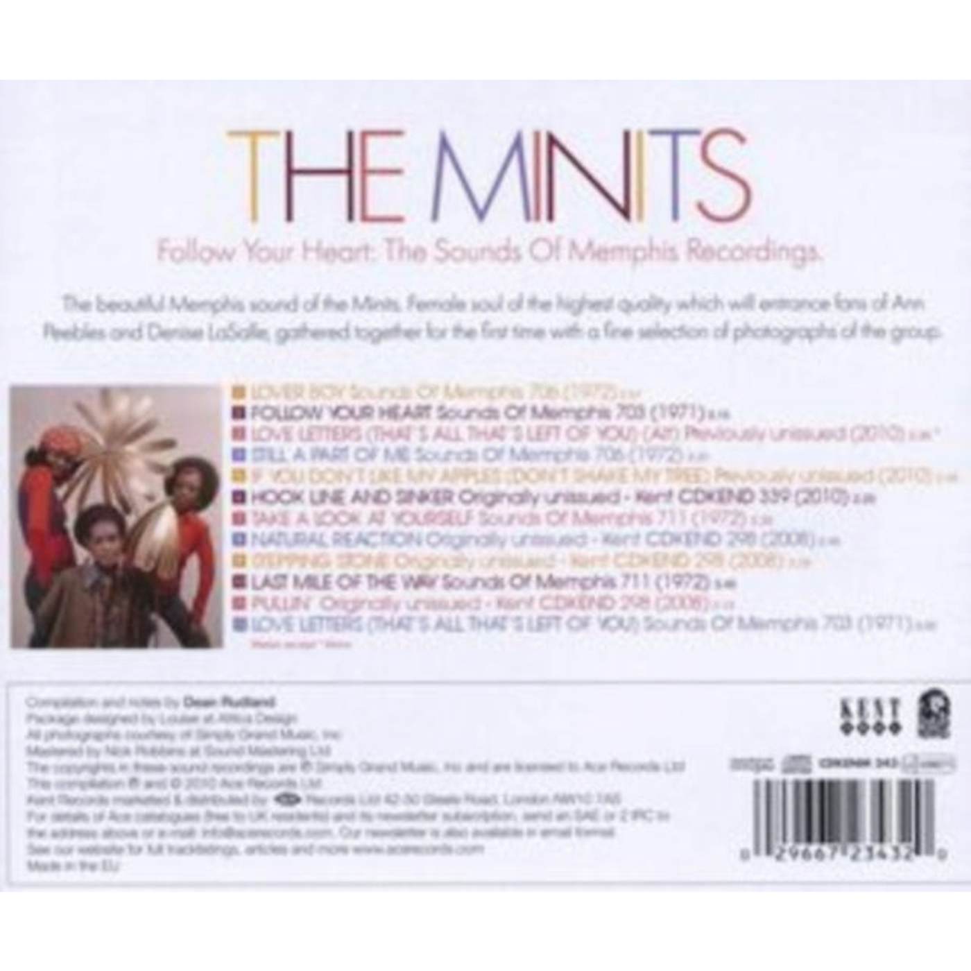 The Minits CD - Follow Your Heart