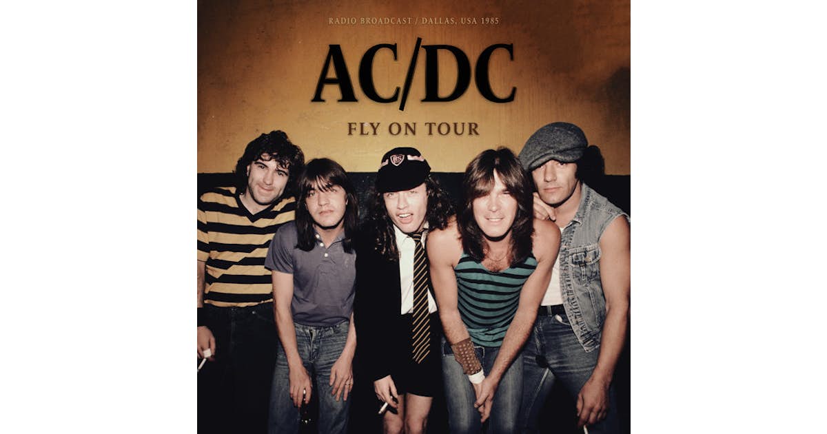 AC/DC LP - Fly On Tour / Dallas, 1985 (Vinyl)