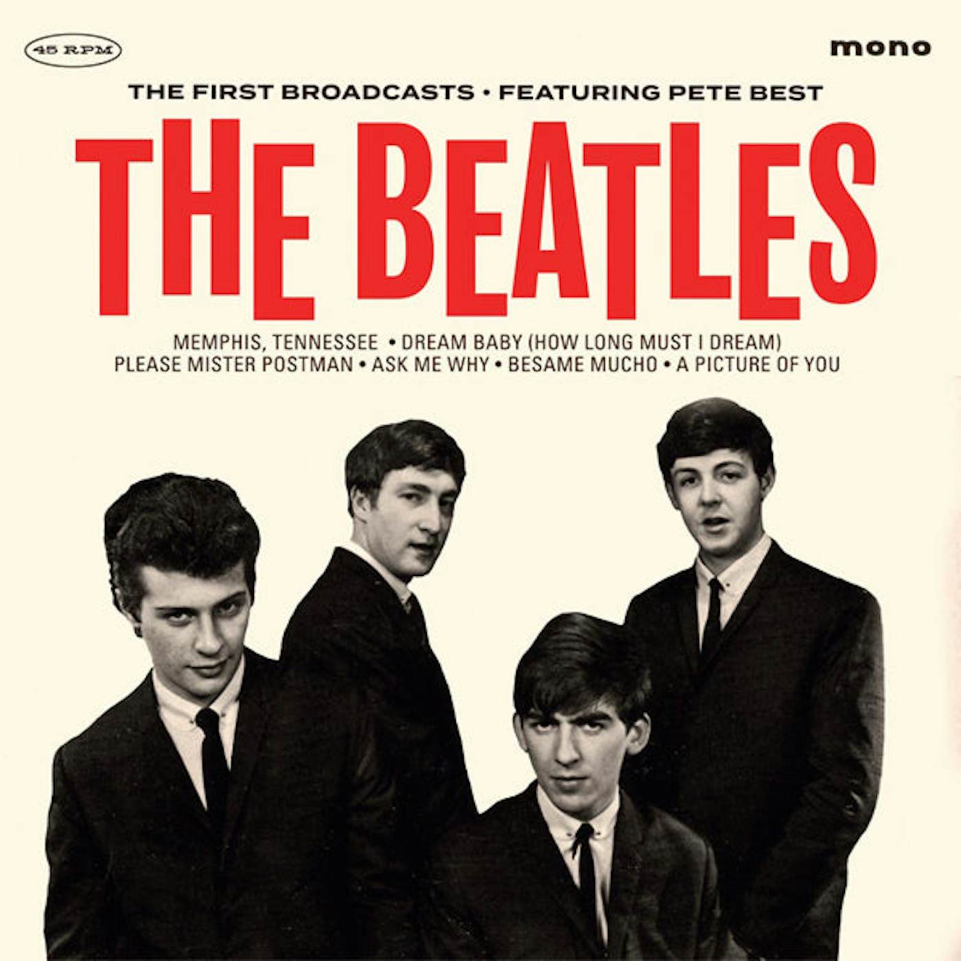 The Beatles The LP - The First Broadcasts - Featuring Pete Best (Black 10" Vinyl)