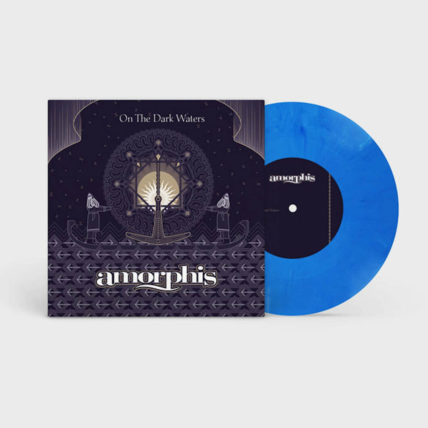 Amorphis LP - On The Dark Waters (Blue/White Marbled Vinyl)