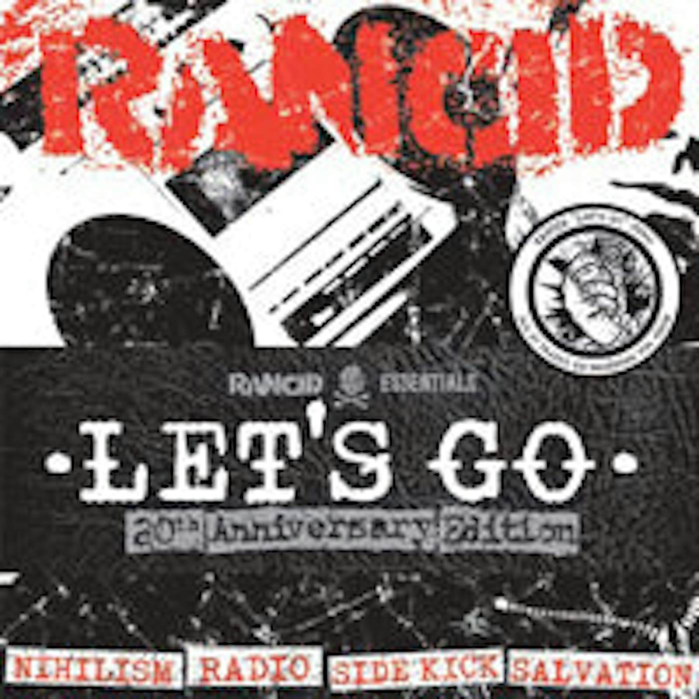 Rancid LP - LET'S GO (RANCID ESSENTIALS 5x7" PACK) (Vinyl)
