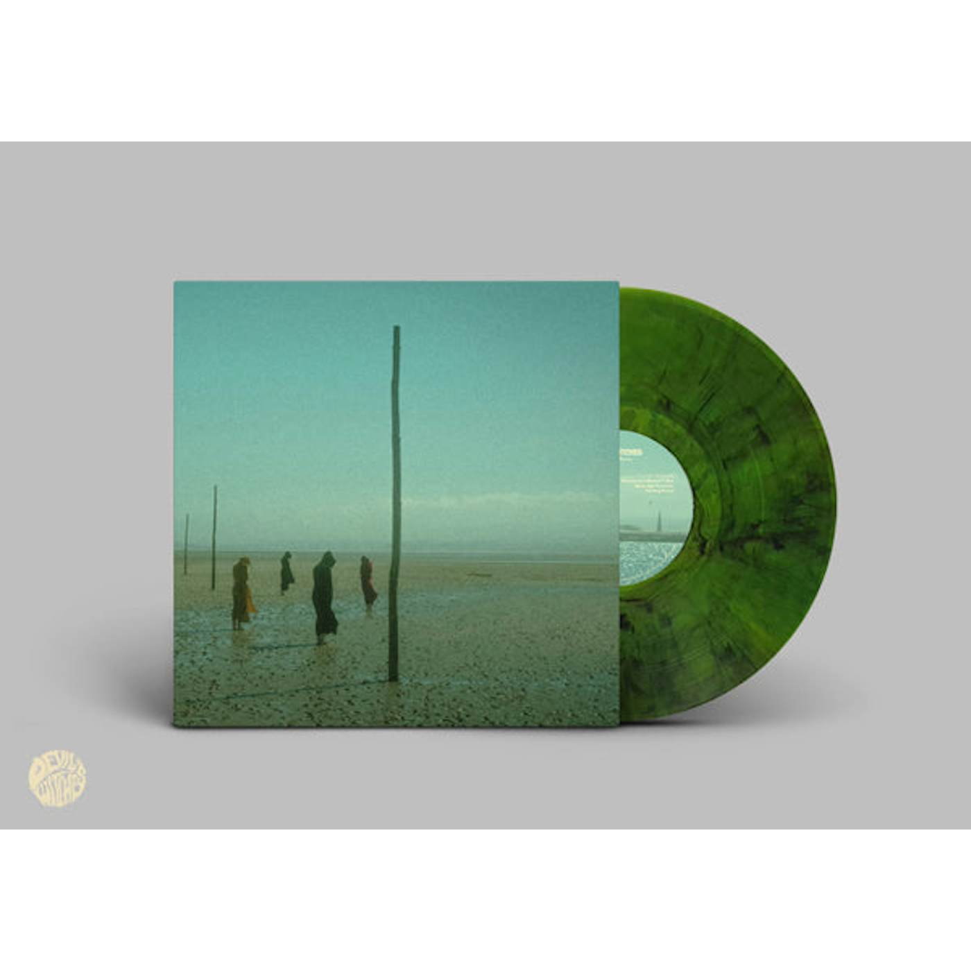 Devil's Witches LP - In All Her Forms (Green/Black Marbled Vinyl)