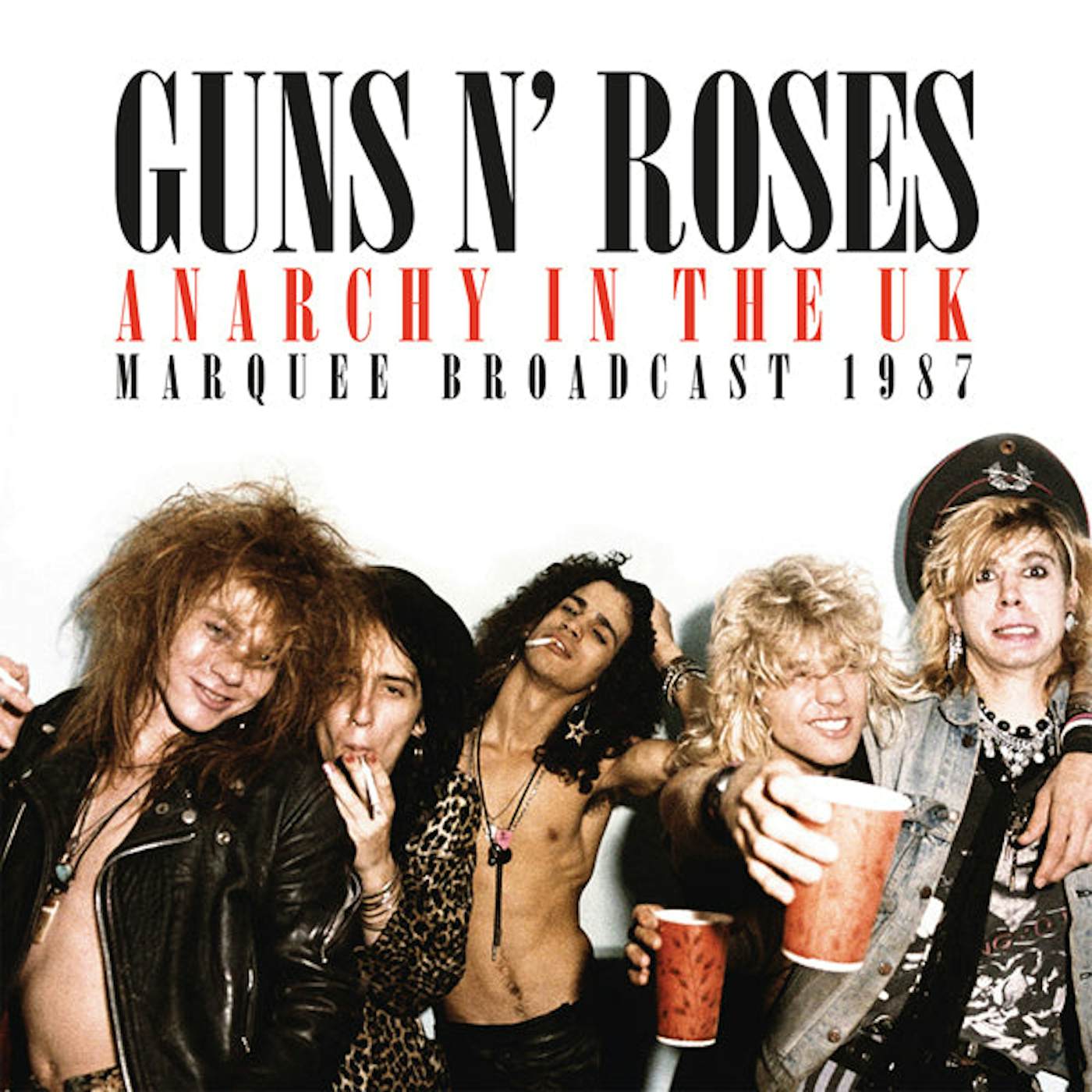 Guns N' Roses LP - Anarchy In The UK (Red Vinyl)