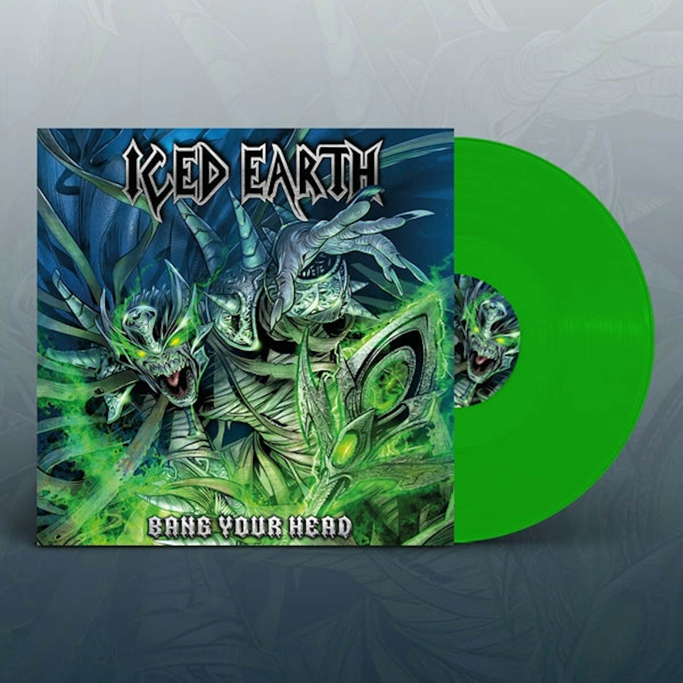 Iced Earth LP - Bang Your Head (Neon Green Vinyl)