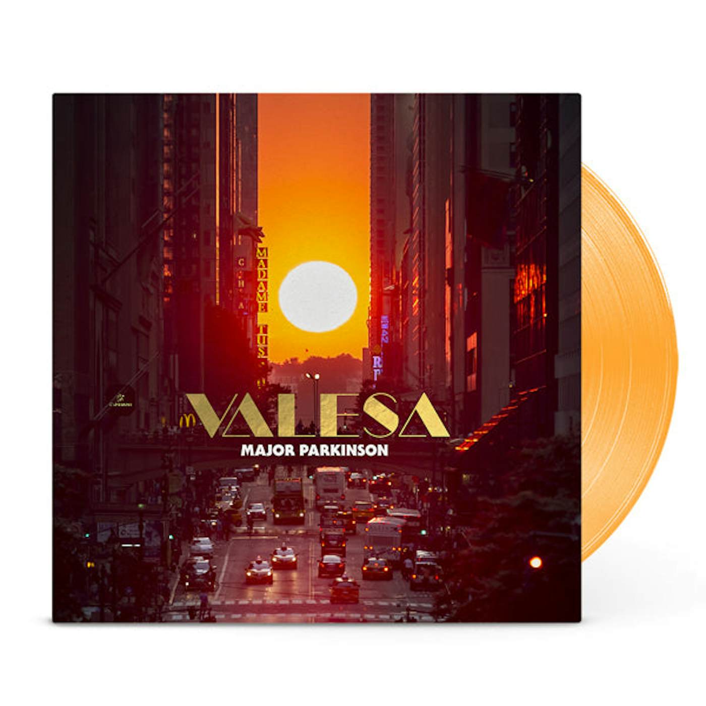 Major Parkinson LP - Valesa (Ltd.Orange Vinyl)