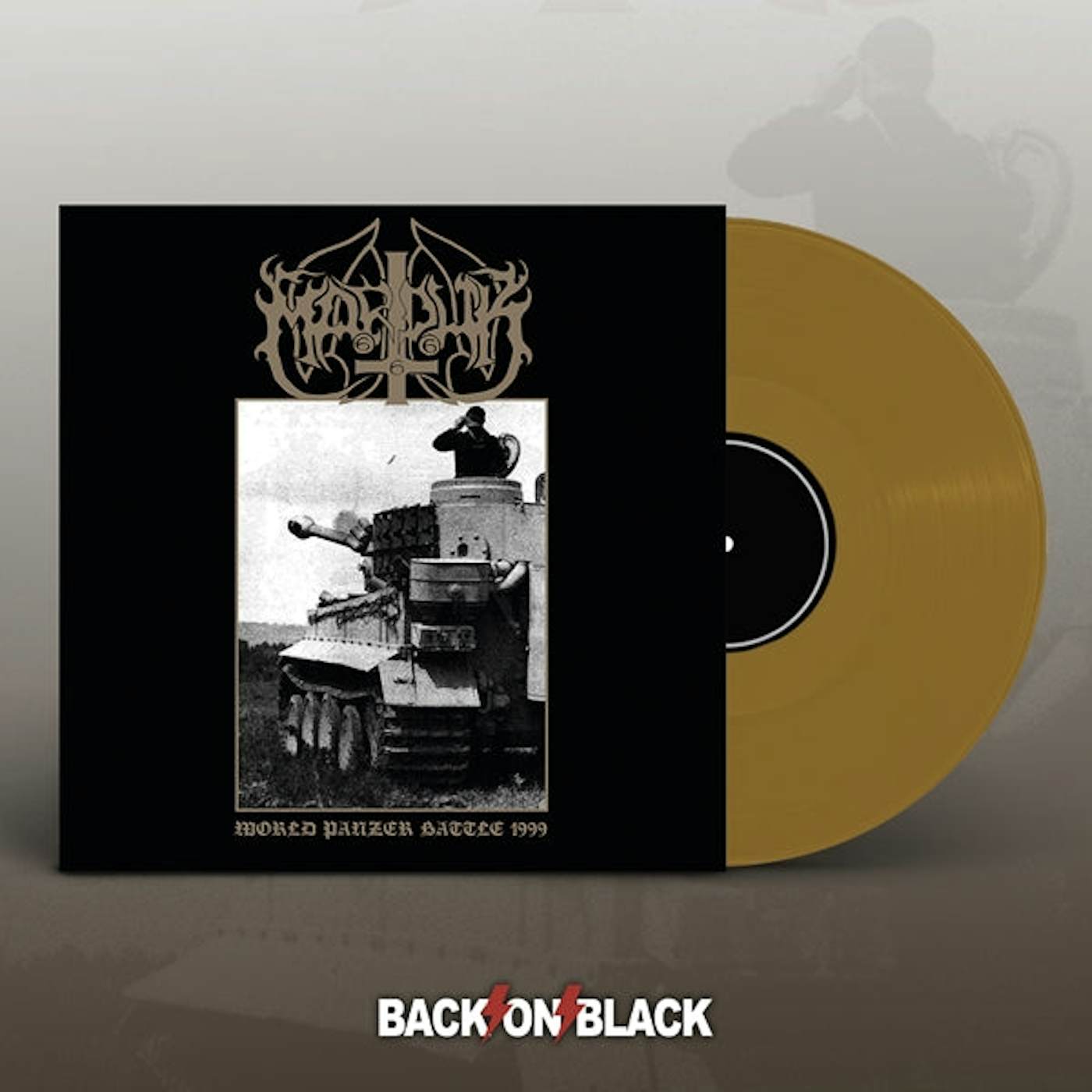 Marduk LP - World Panzer Battle 1999 (Gold Vinyl)