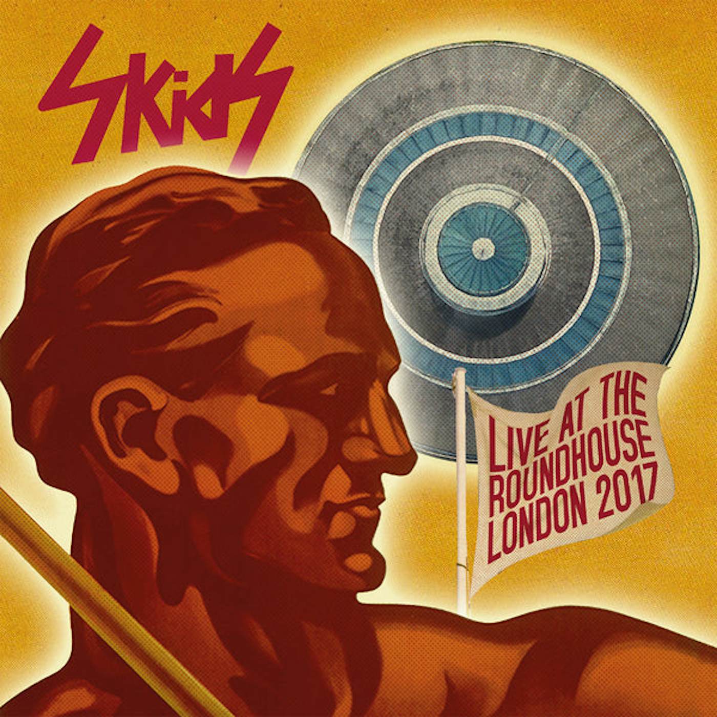 Skids LP - Live In London 2017 (Clear Vinyl 2lp)
