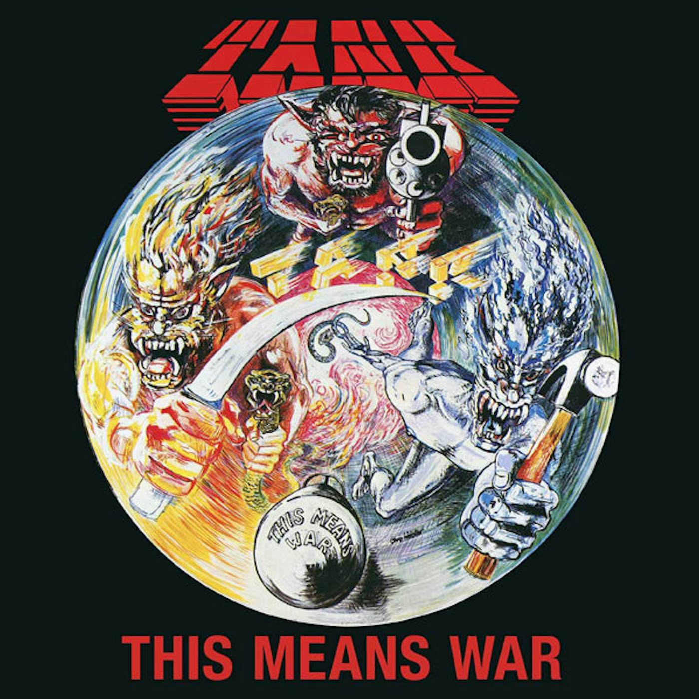  Tank LP - This Means War (Red/Black Vinyl)
