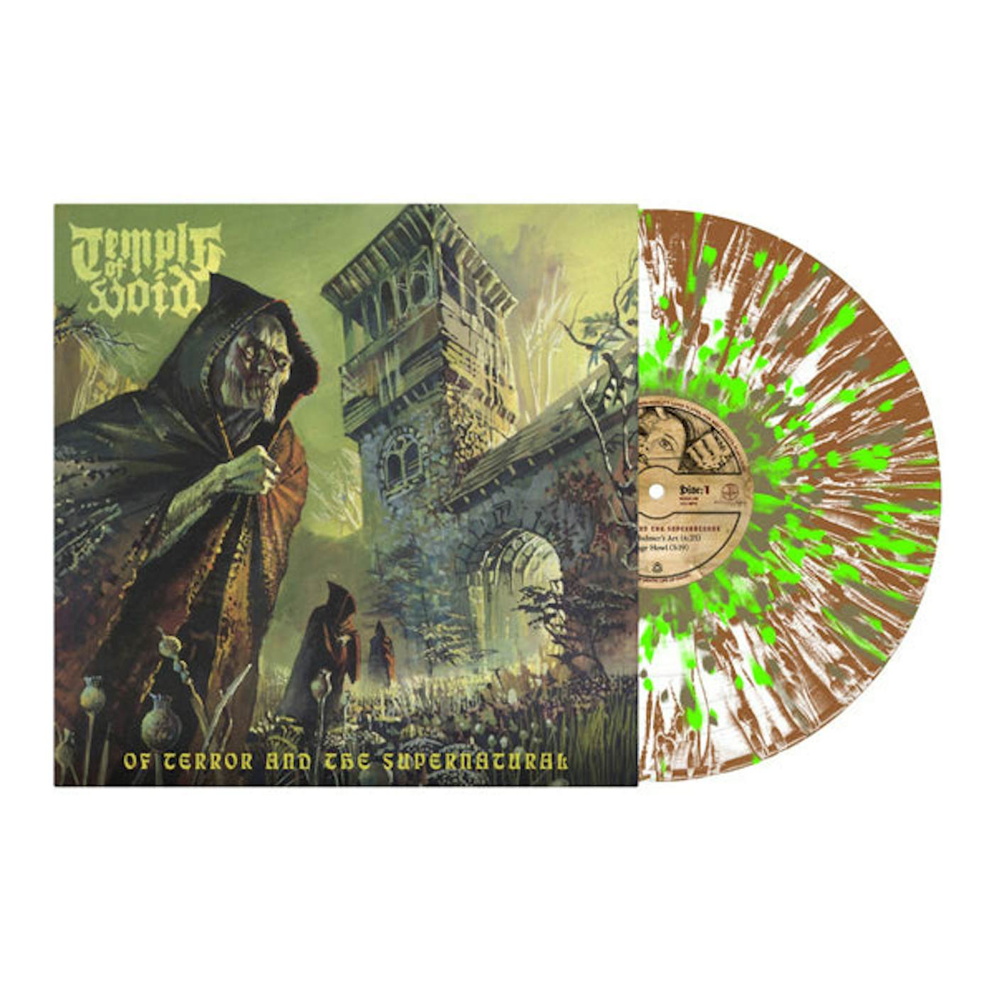 Temple Of Void LP - Of Terror And The Supernatural (Terror Splatter Vinyl)