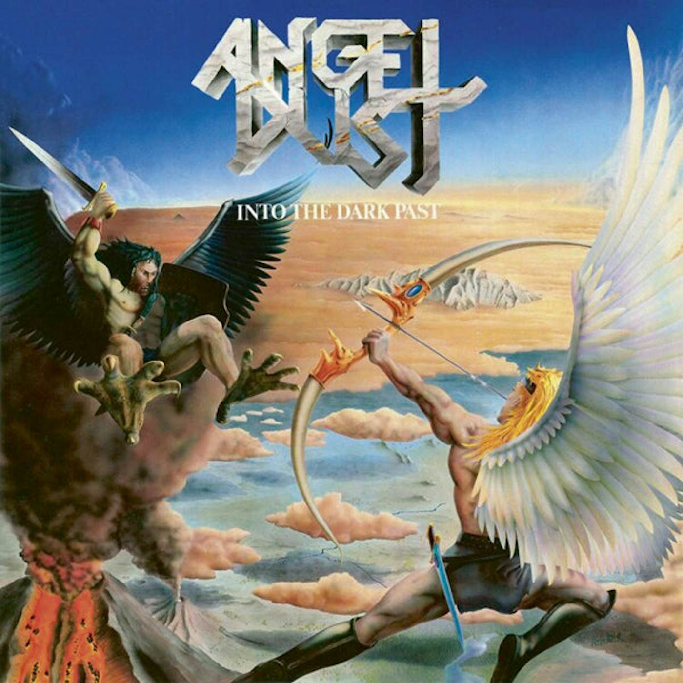 Angel Dust LP - Into The Dark Past (Blue / White / Red Vinyl)