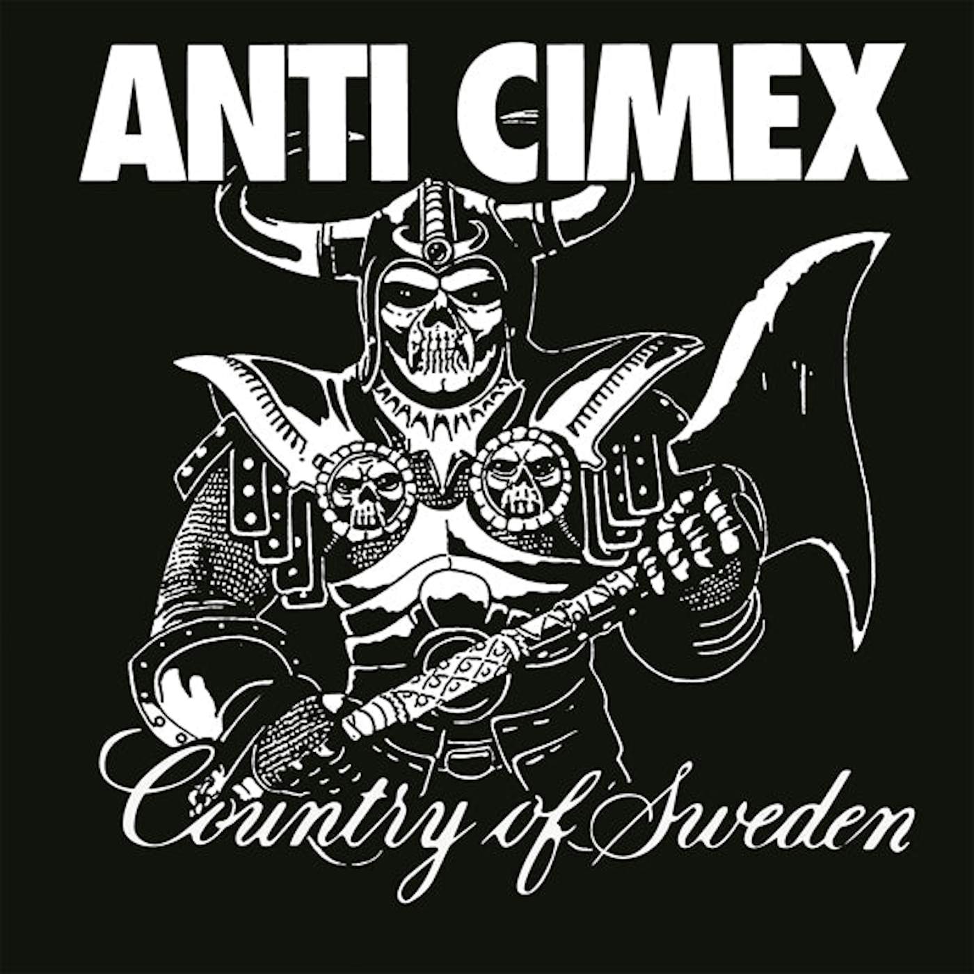 Anti Cimex LP - Absolut Country Of Sweden (White W/ Red Splatter Vinyl)