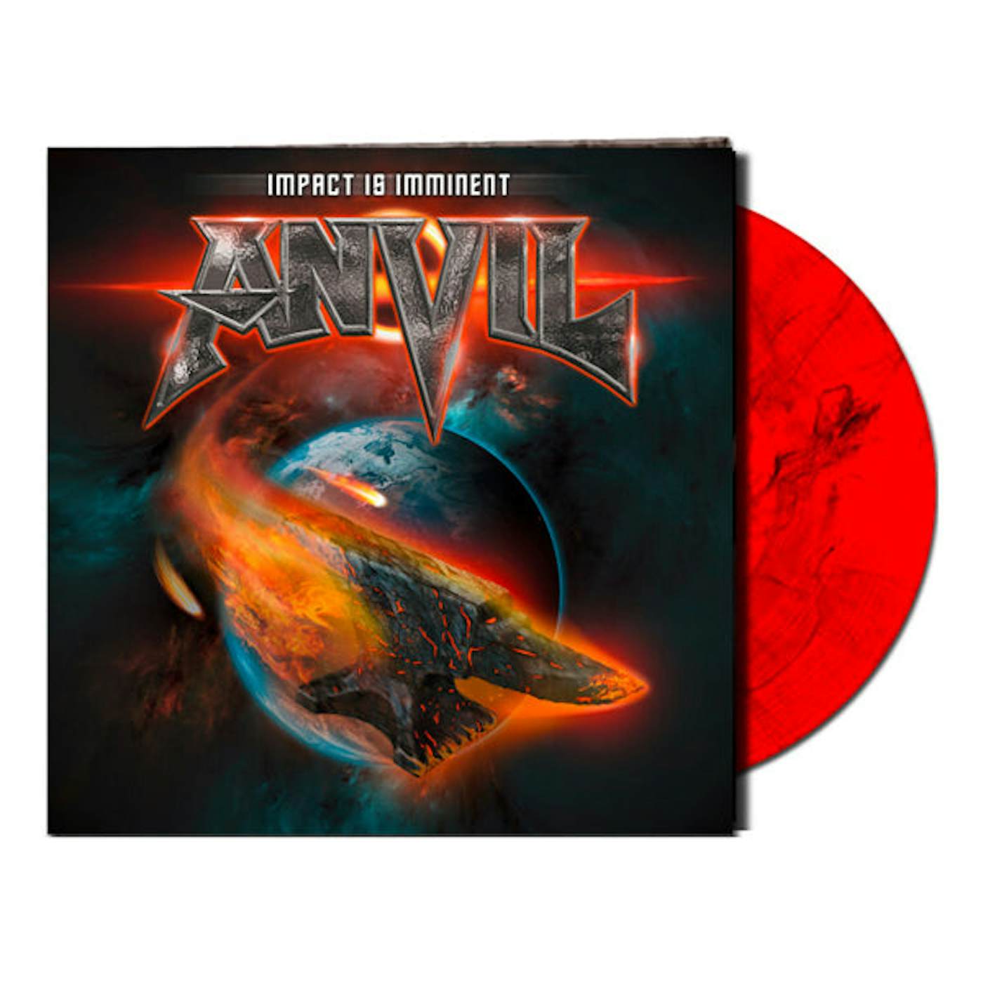 Anvil LP - Impact Is Imminent (Red/Black Marble Vinyl)