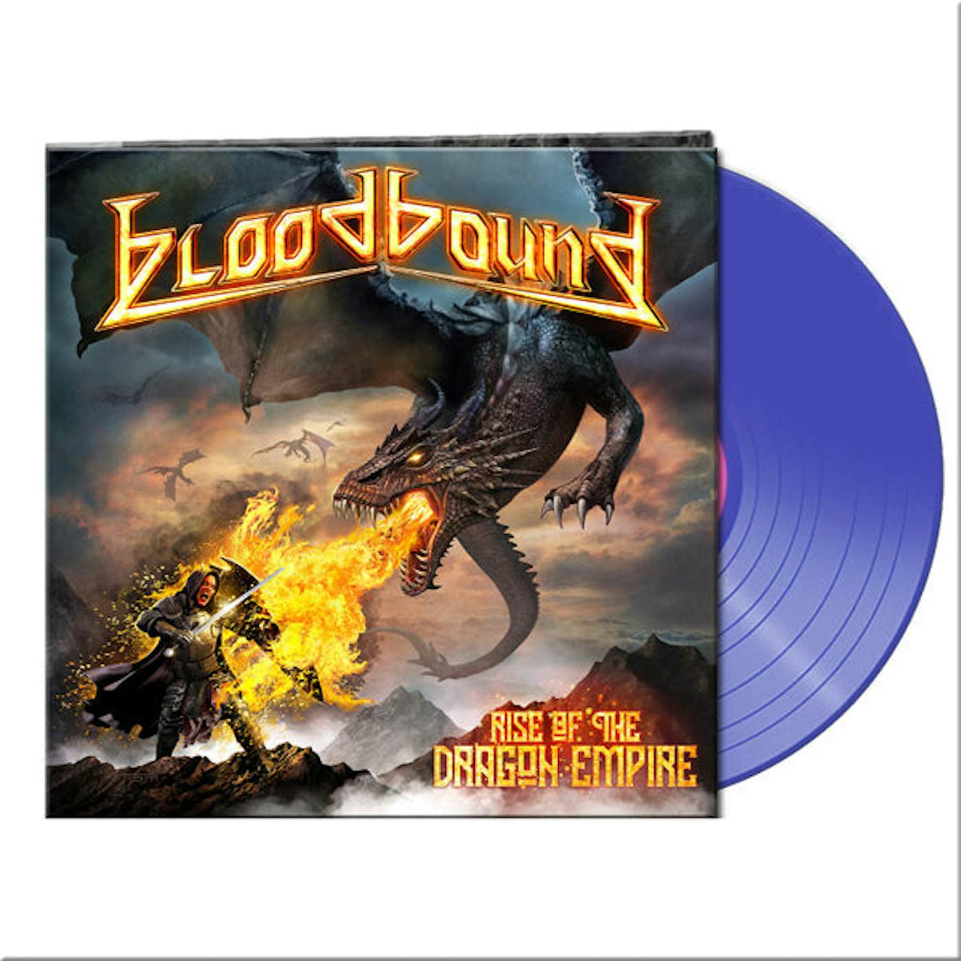 Bloodbound LP - Rise Of The Dragon Empire (Clear Blue Vinyl)