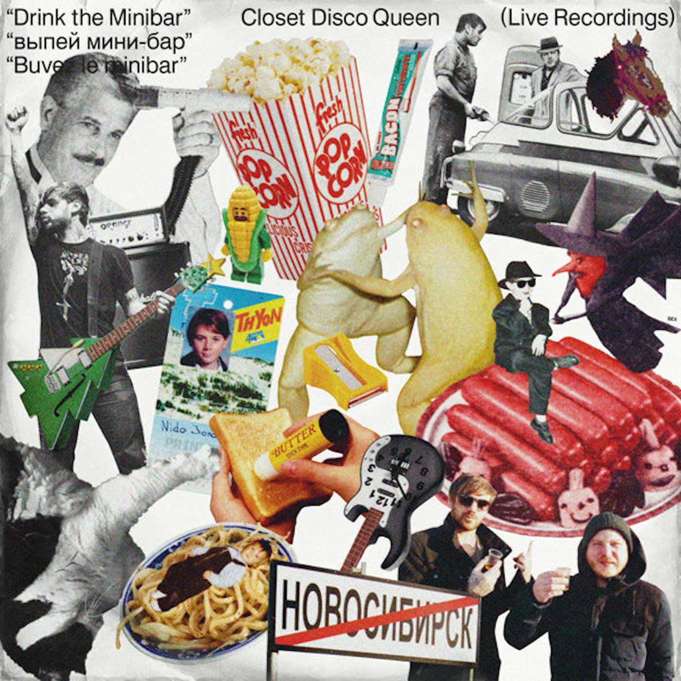 Closet Disco Queen LP - Drink The Minibar - Live Recordings (Vinyl)