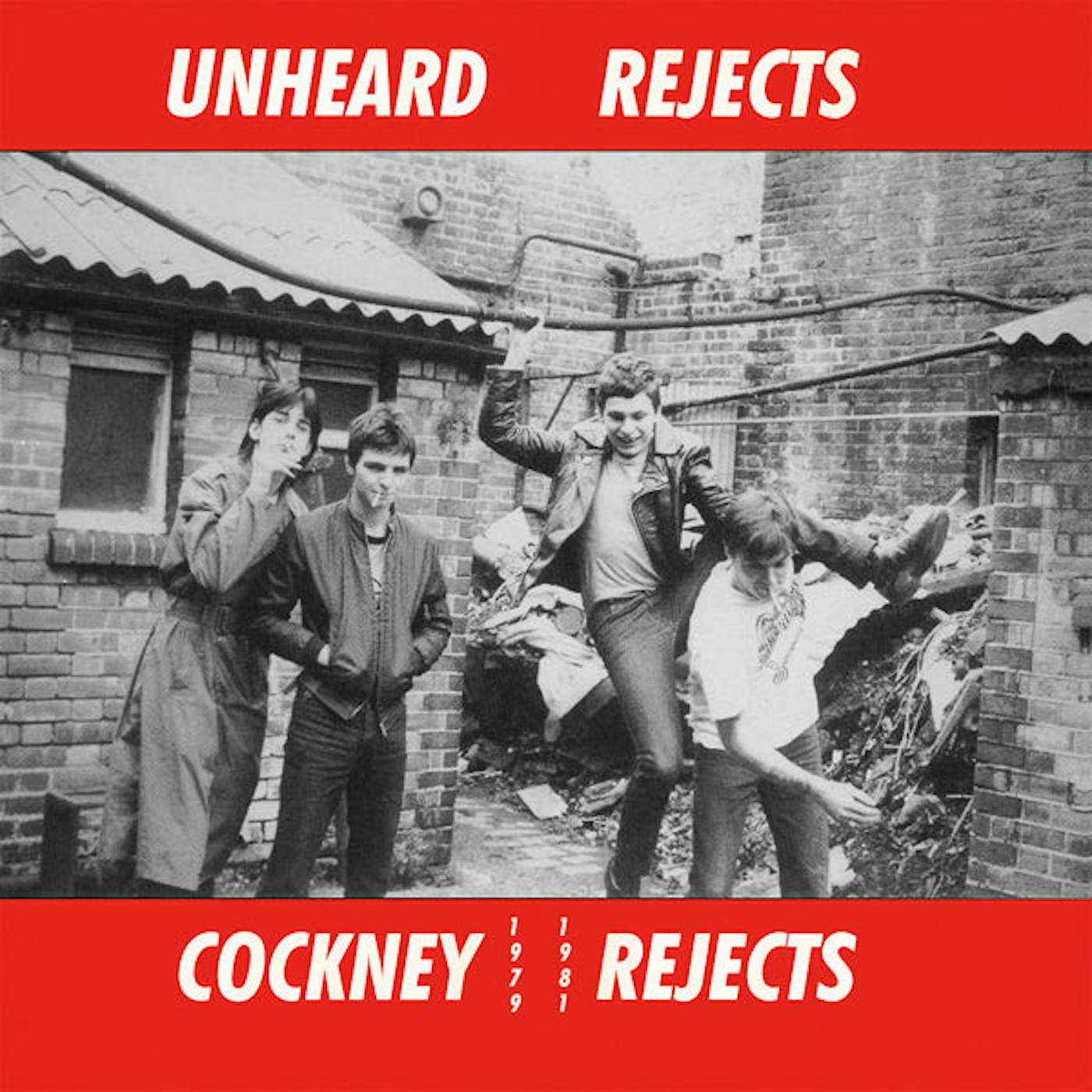 Cockney Rejects LP - Unheard Rejects (1979-1981) (Clear Vinyl)