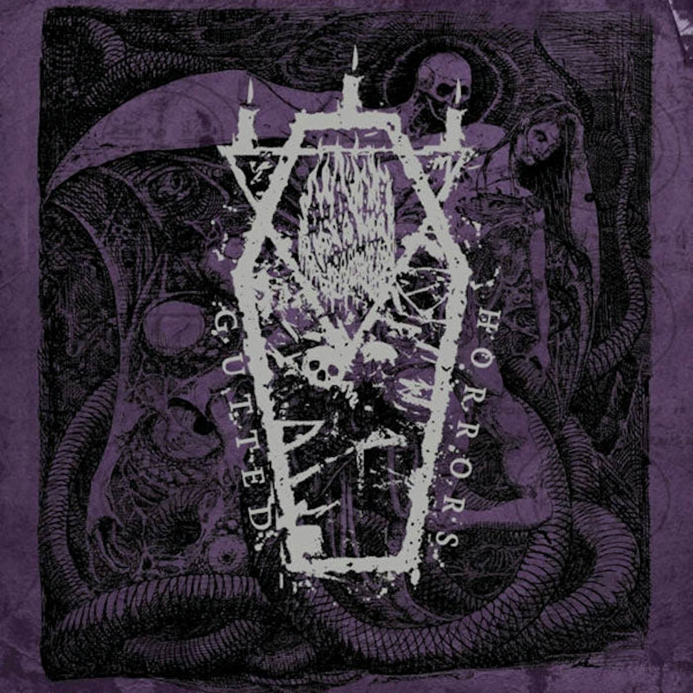 Death Vomit LP - Gutted By Horrors (Vinyl)