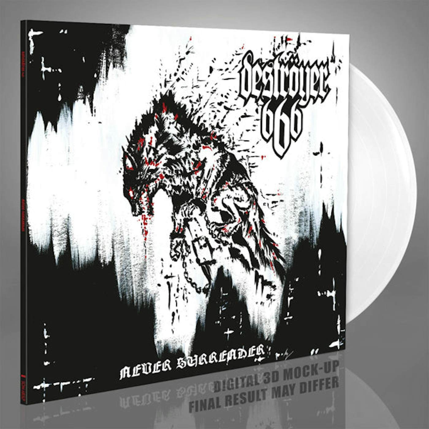 Deströyer 666 LP - Never Surrender (White Vinyl)