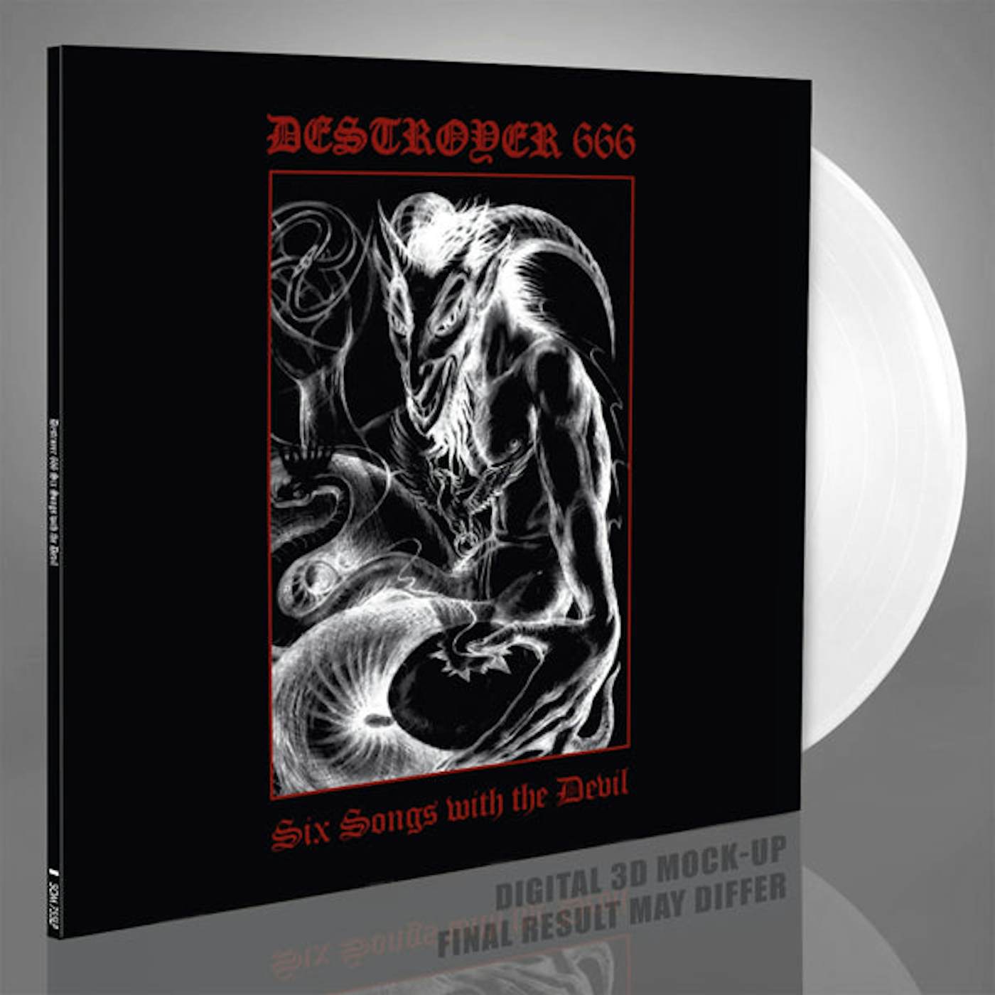 Deströyer 666 LP - Six Songs With The Devil (White Vinyl)