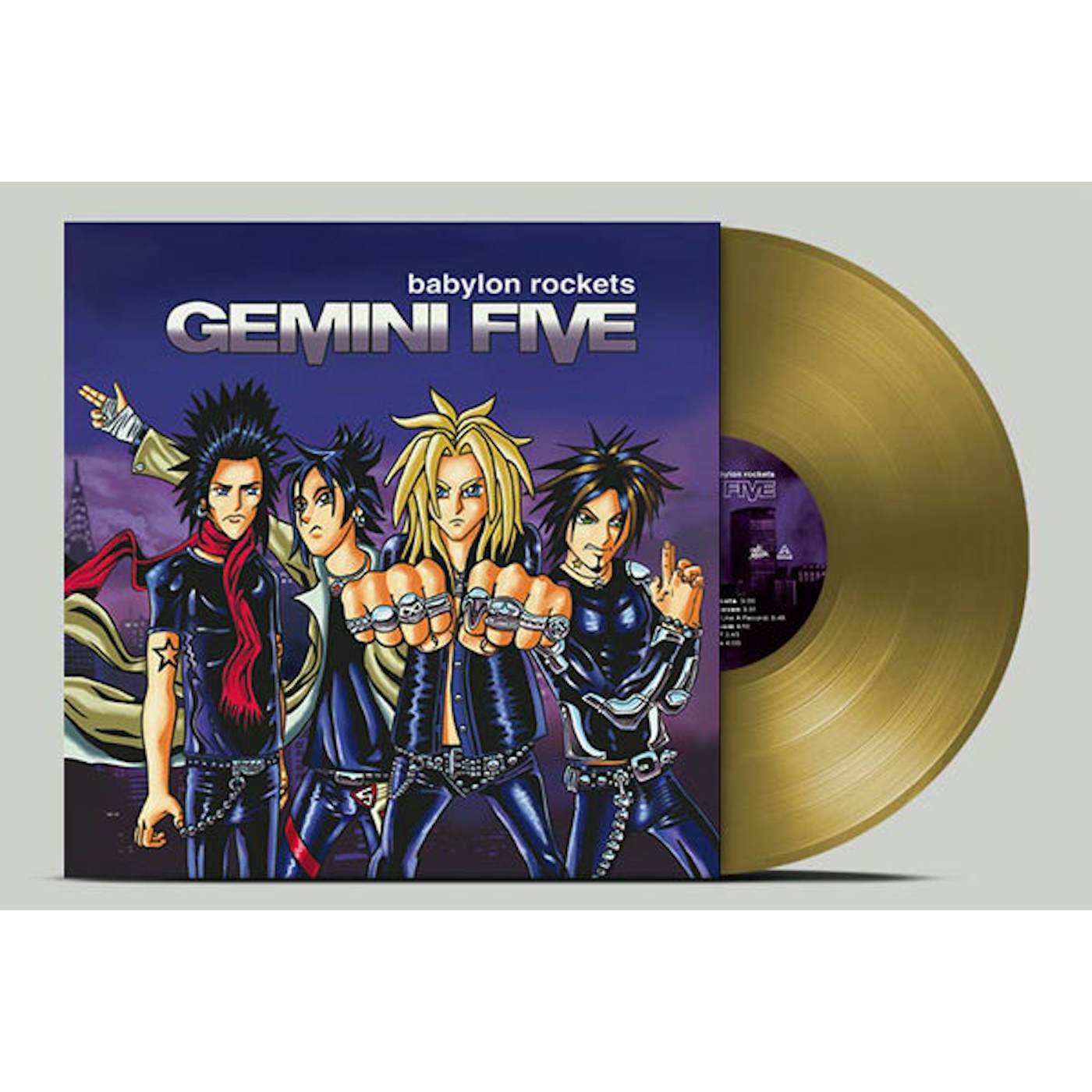 Gemini Five LP - Babylon Rockets (Gold Vinyl)
