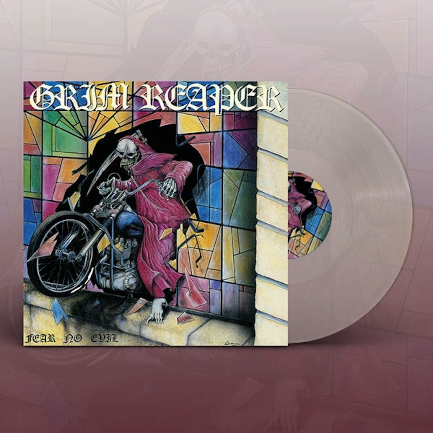 Grim Reaper LP - Fear No Evil (Clear Vinyl)