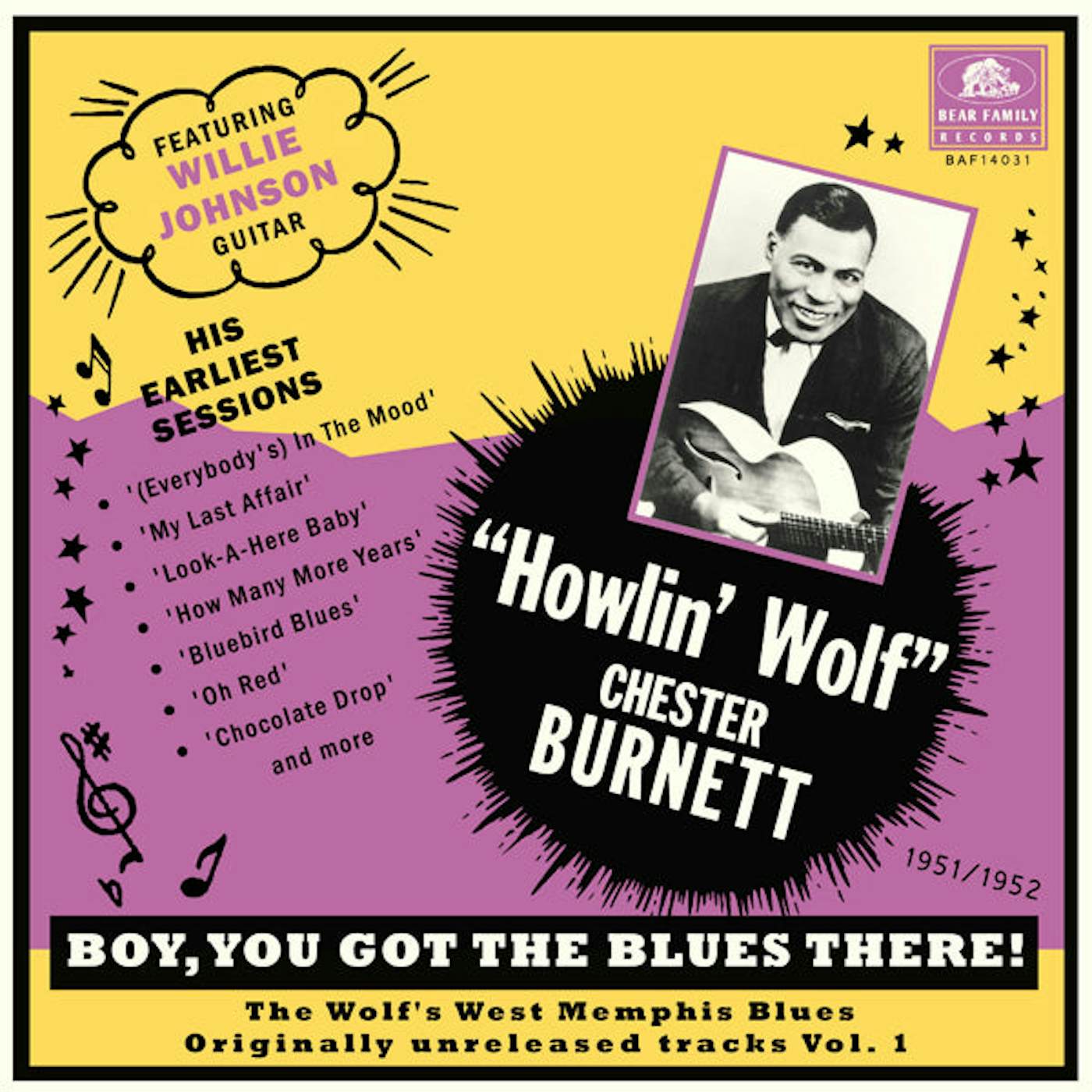Howlin' Wolf LP - Boy You Got The Blues Volume 1 (10" Lp 45rpm (Vinyl)