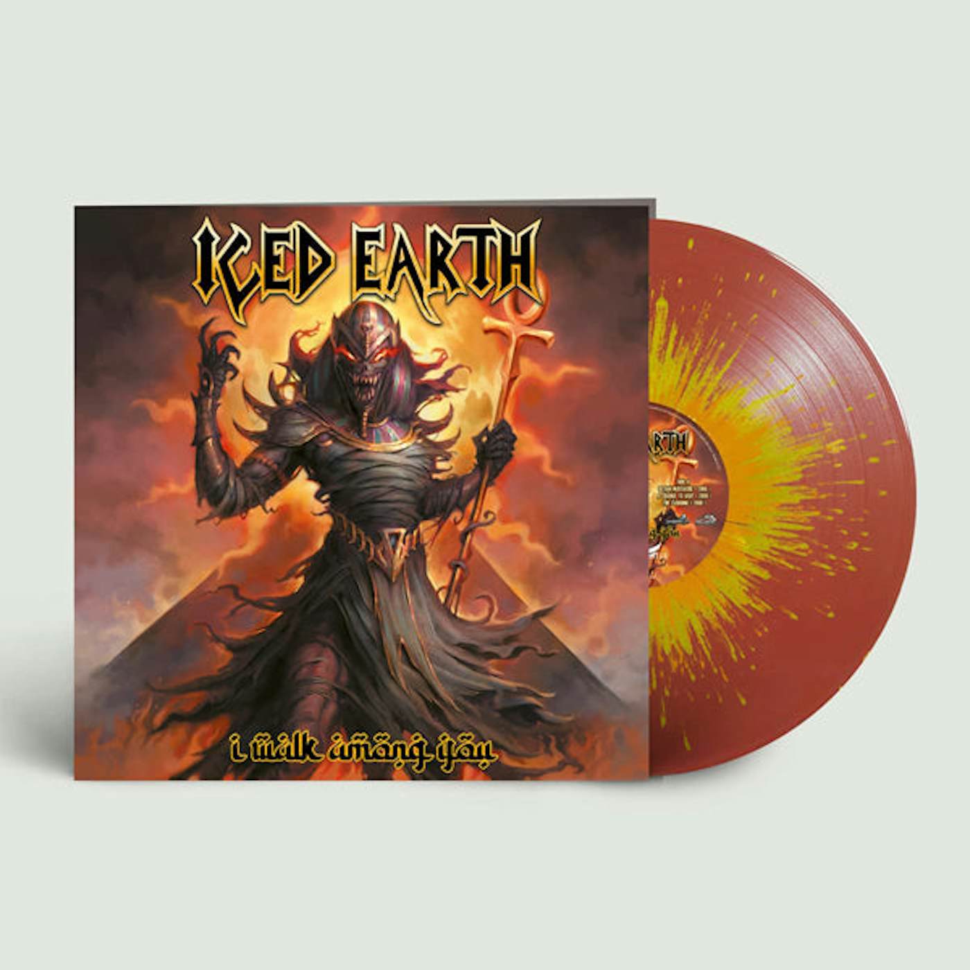 Iced Earth LP - I Walk Among You (Red/Yellow/Orange Vinyl)