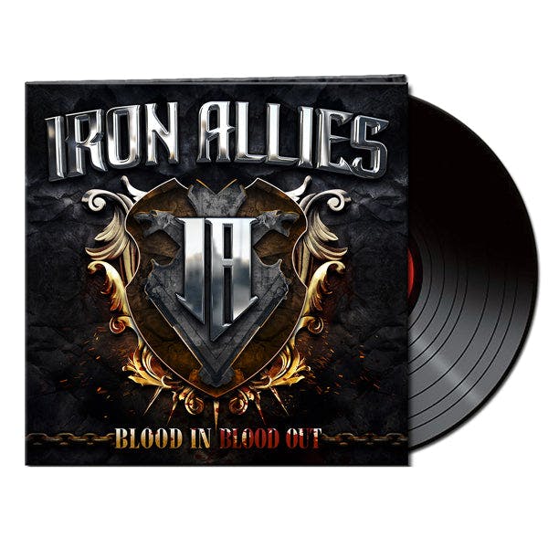 Out　(Vinyl)　In　Blood　LP　Allies　Iron　Blood