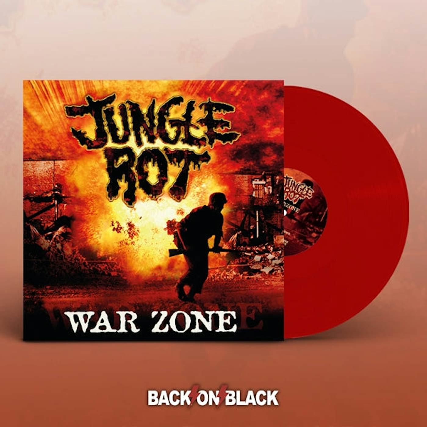 Jungle Rot LP - War Zone (Red Vinyl)
