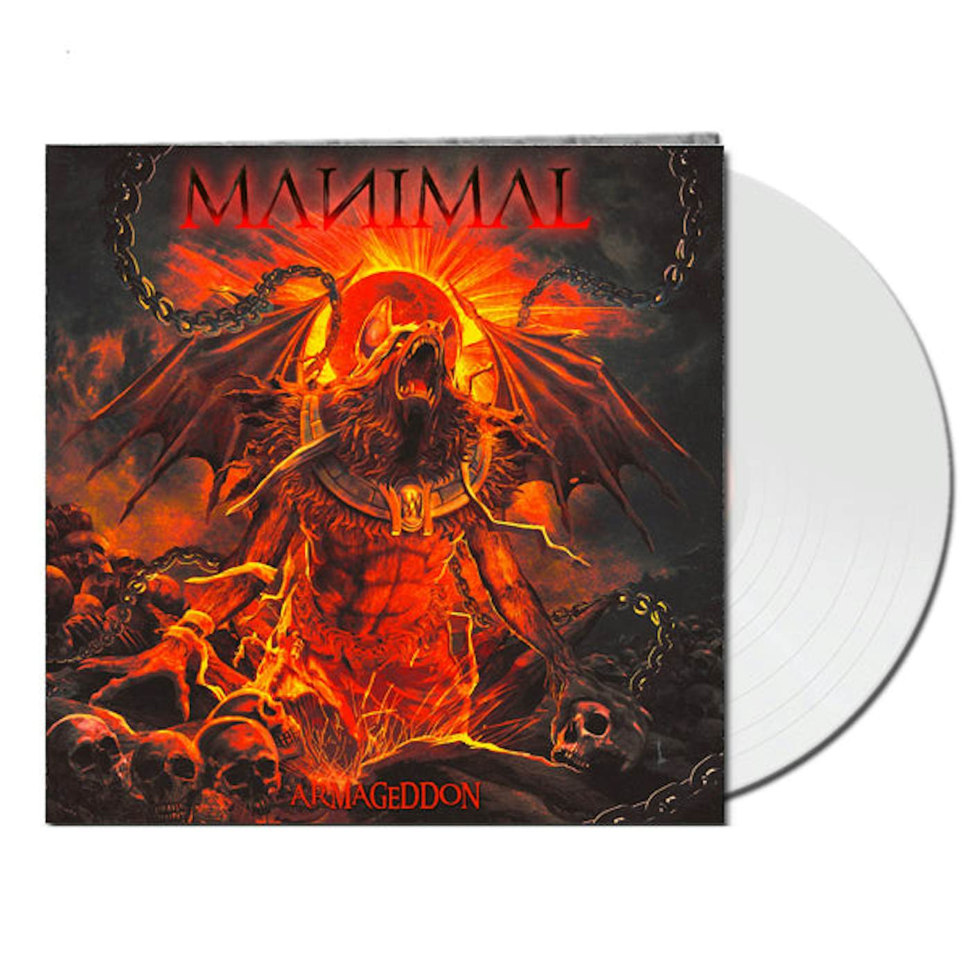 Manimal LP - Armageddon (White Vinyl)