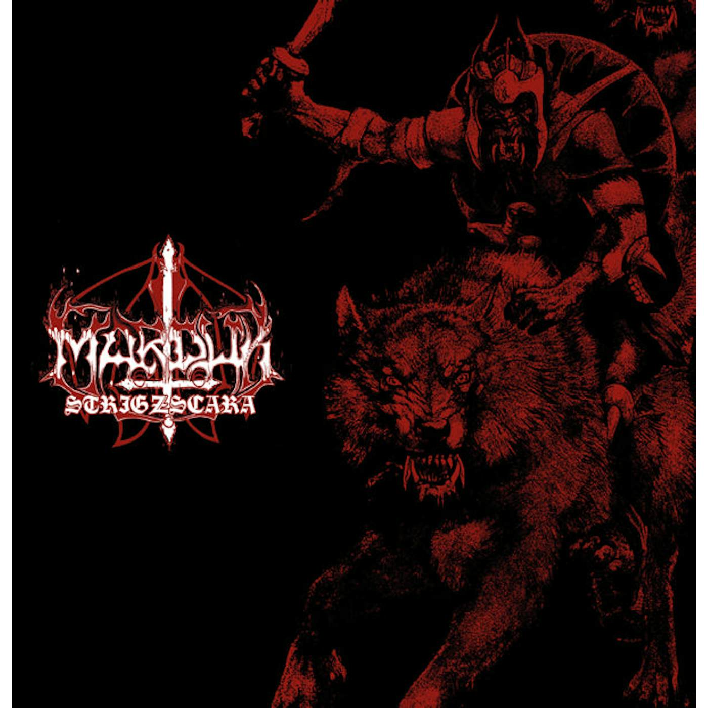 Marduk LP - Strigzscara Warwolf Live 1993 (Red W/ Black Splatter Vinyl)