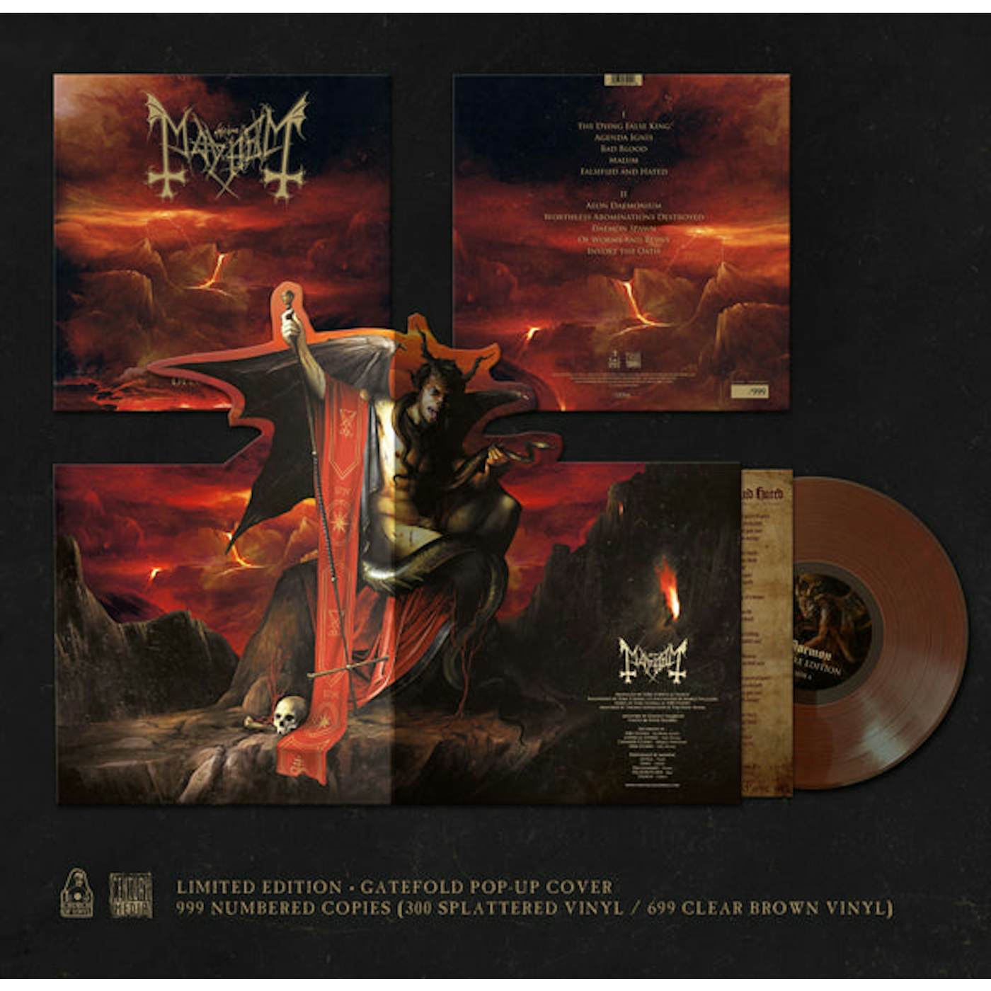 Mayhem LP - Daemon (Gatefold Pop Up Sleeve) (Vinyl)