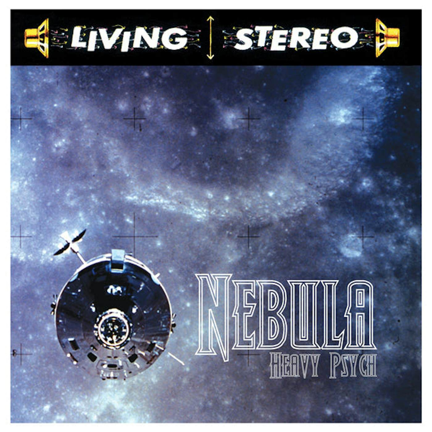 Nebula LP - Heavy Psych (Ultra Ltd Side A/B Blue / White / Black Vinyl)