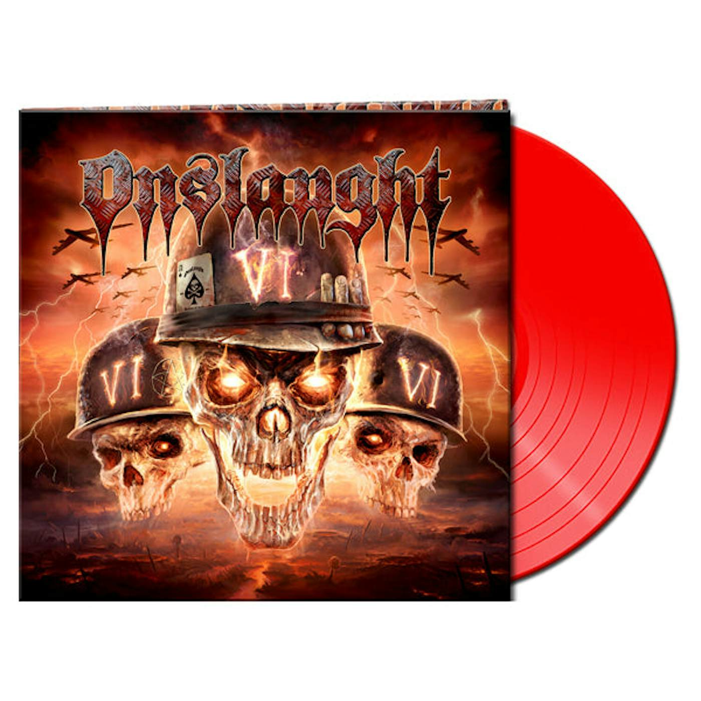 Onslaught LP - Vi (Red Vinyl)