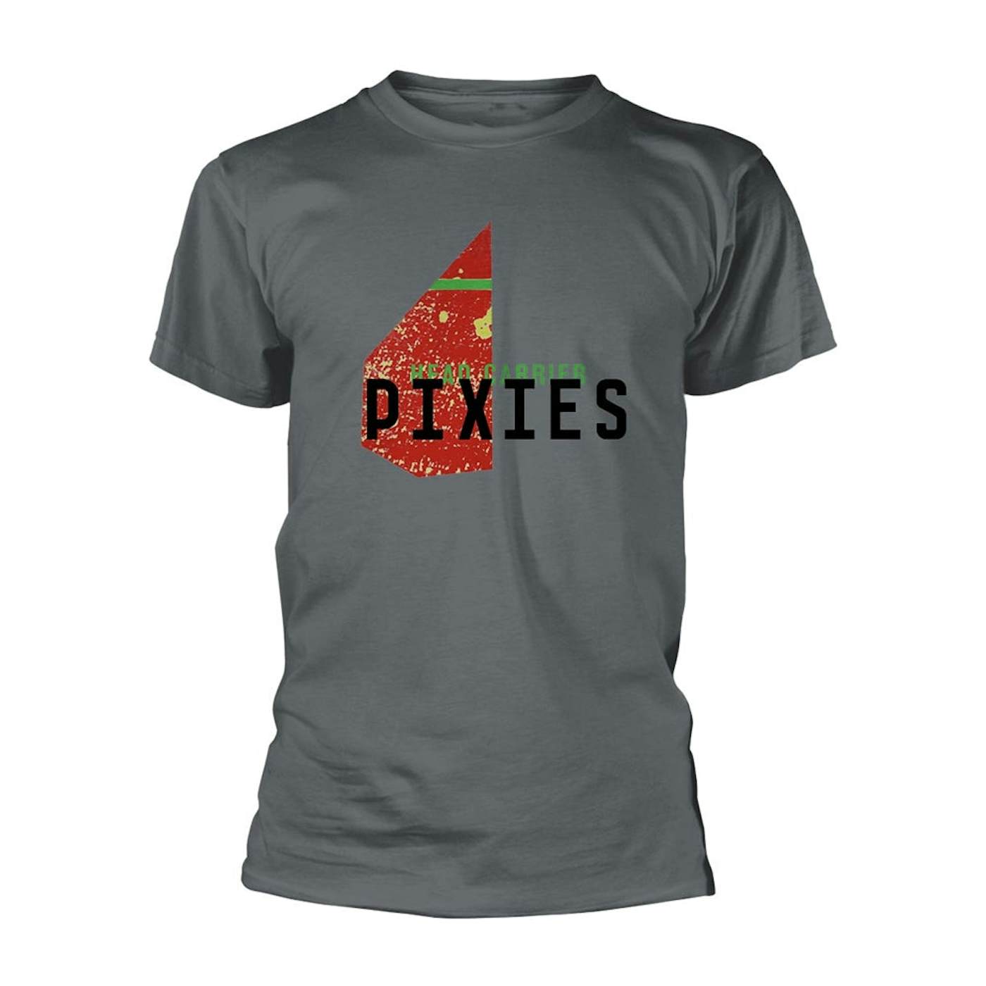 Pixies T Shirt - Head Carrier (Grey)