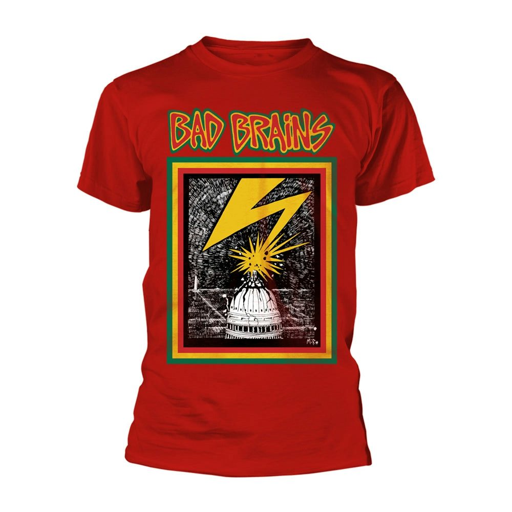 Bad Brains T Shirt - Bad Brains (Red)