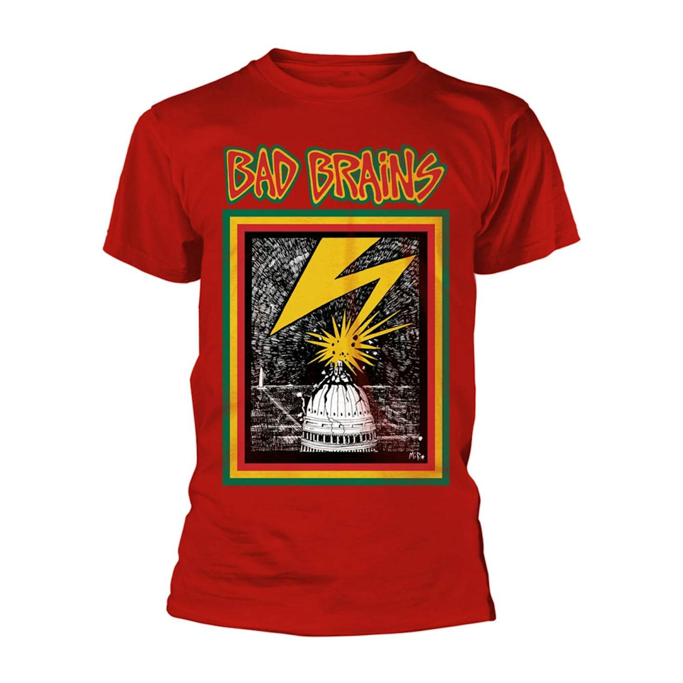 Bad Brains T Shirt - Bad Brains (Red)