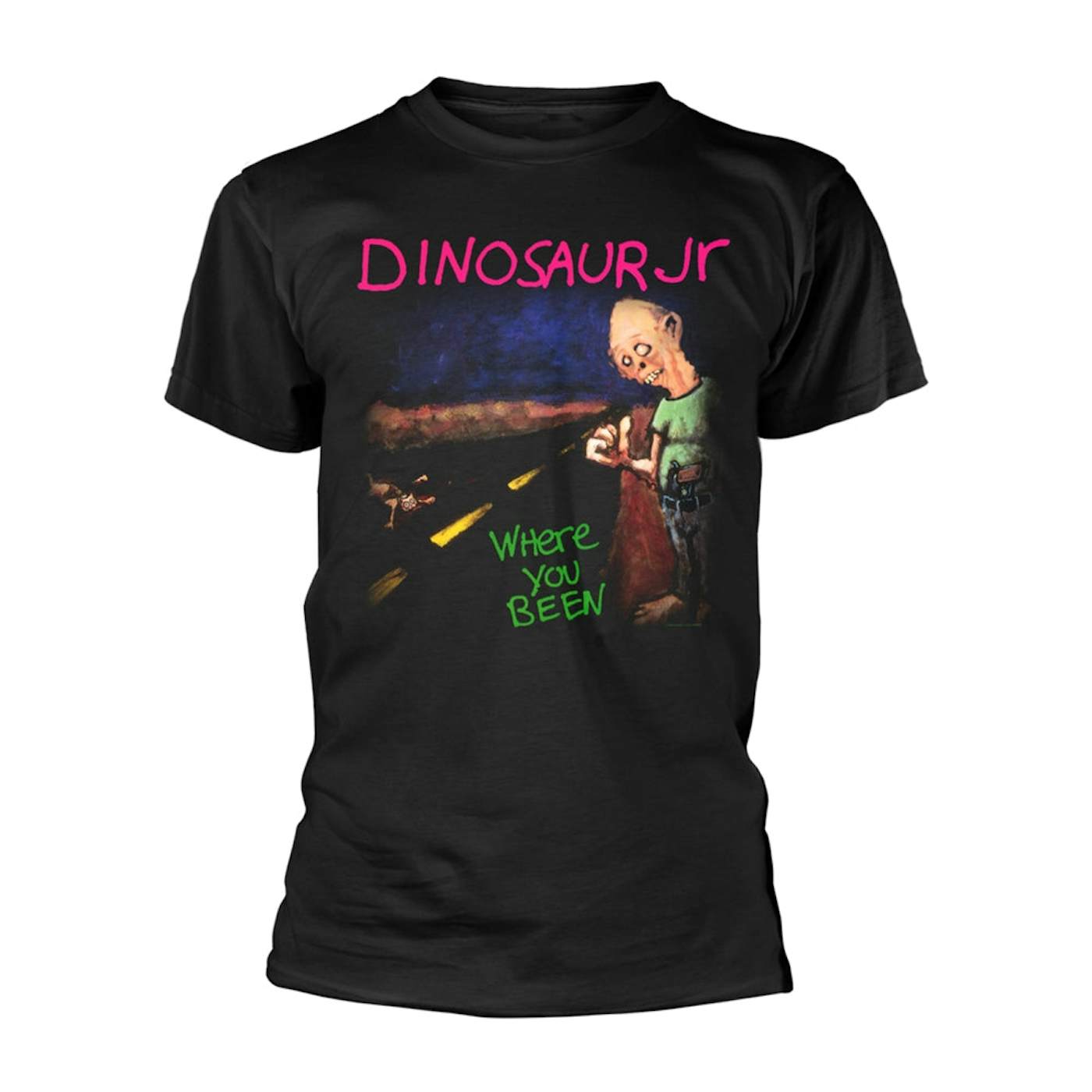 Dinosaur Jr. T Shirt - Where You Been (Black)