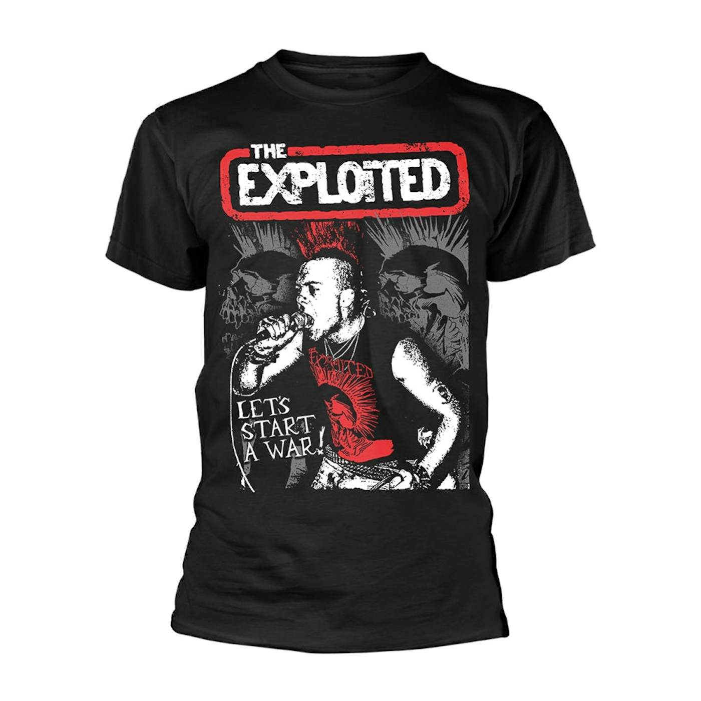 The Exploited T Shirt - Let'S Start A War