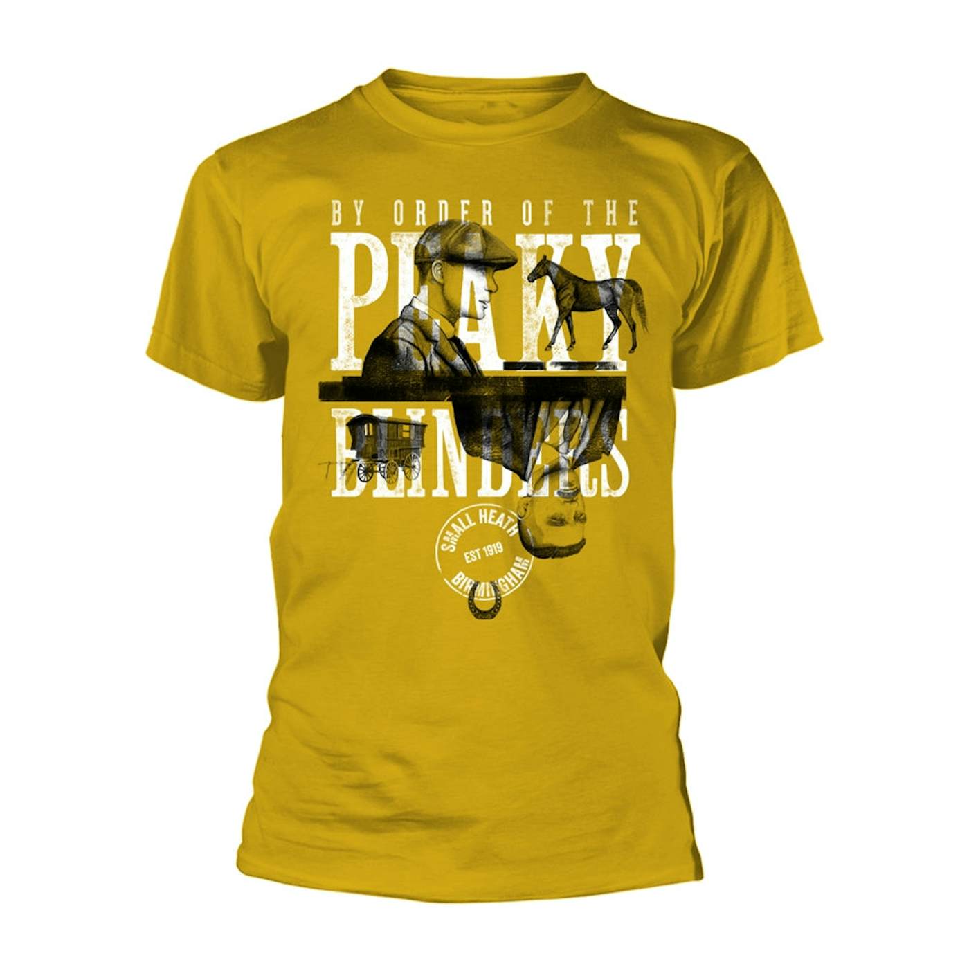 Peaky Blinders T Shirt - Mustard
