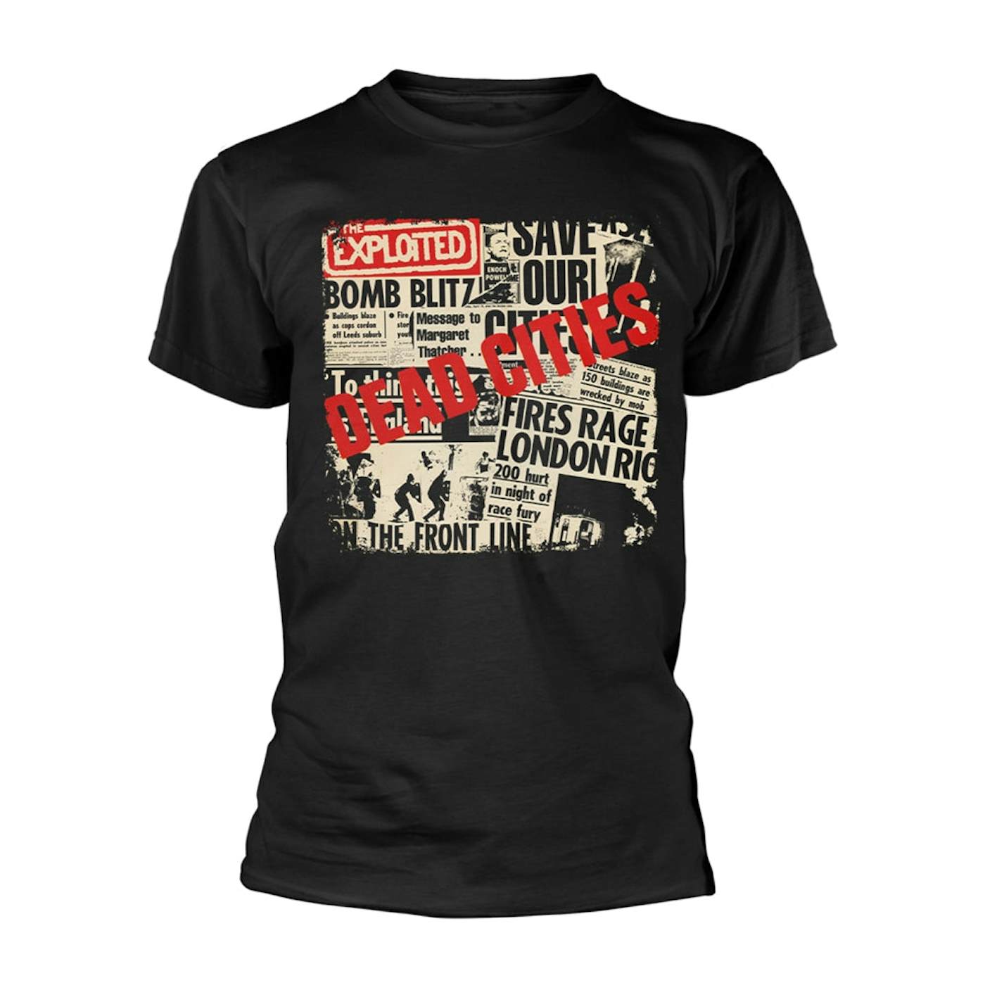 The Exploited T Shirt - Dead Cities