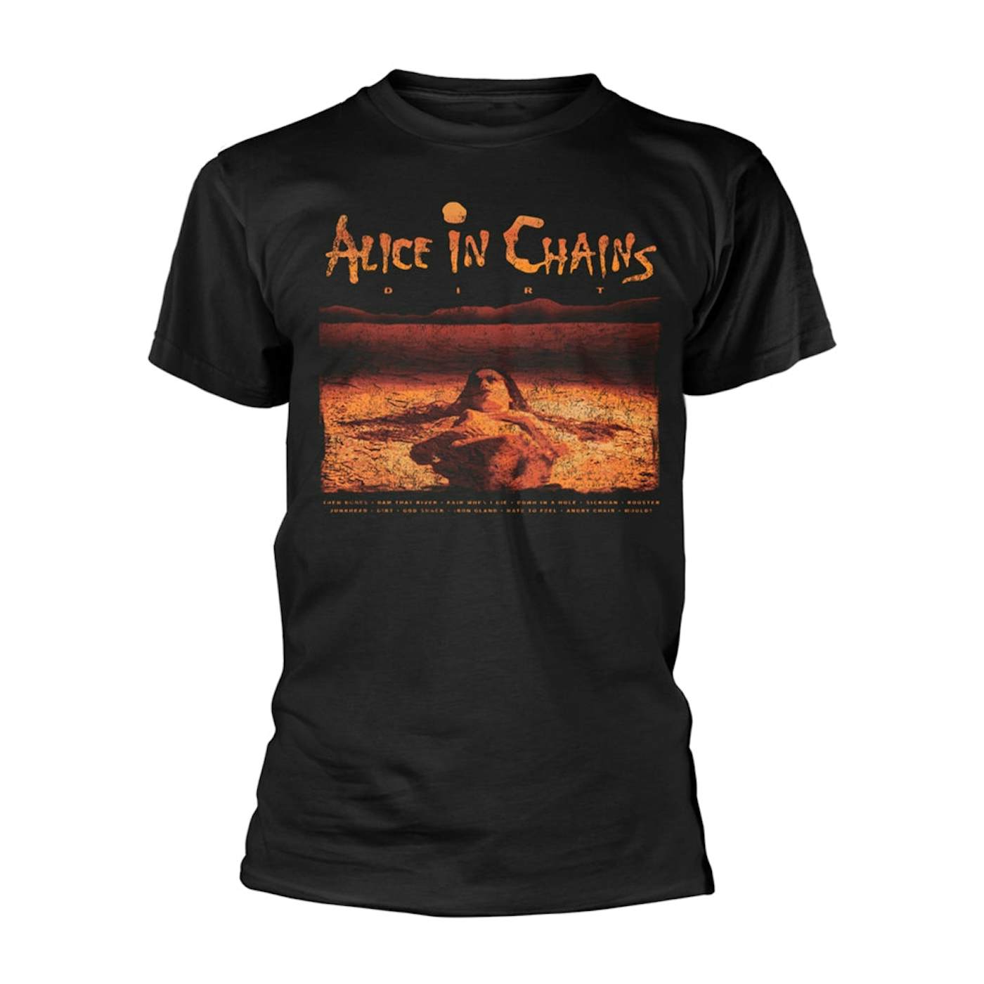 Alice In Chains T Shirt - Dirt Tracklist