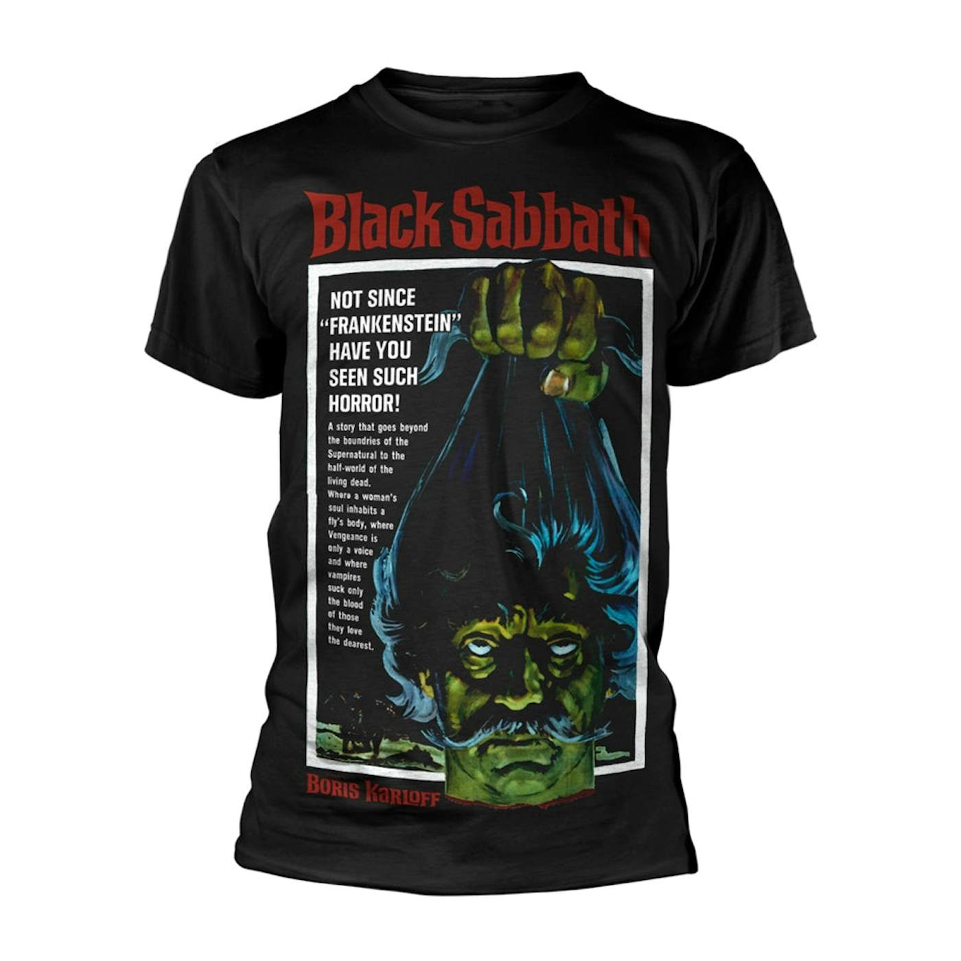 Black Sabbath T Shirt - Black Sabbath (Movie Poster)