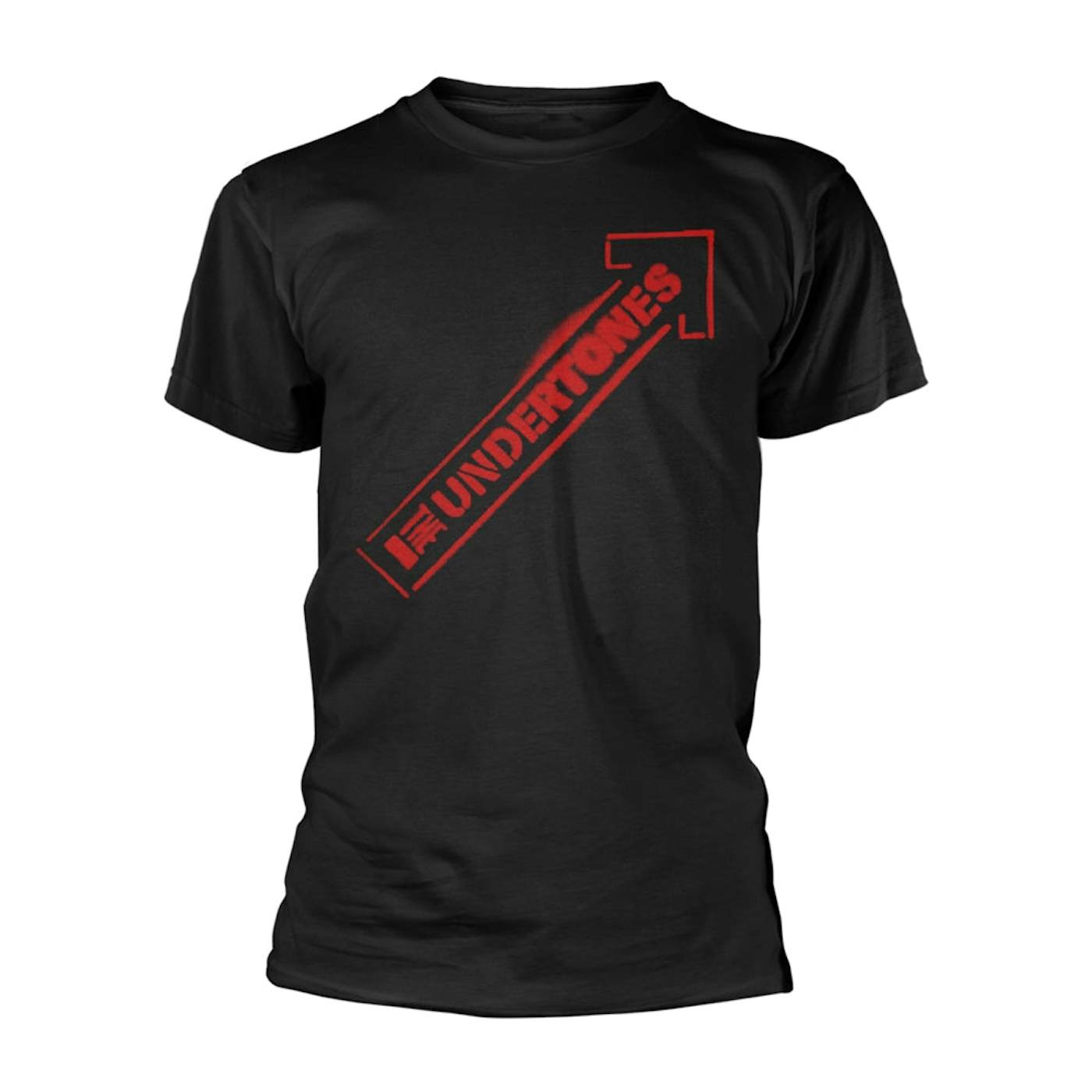 The Undertones T Shirt - Arrow Spray (Red)