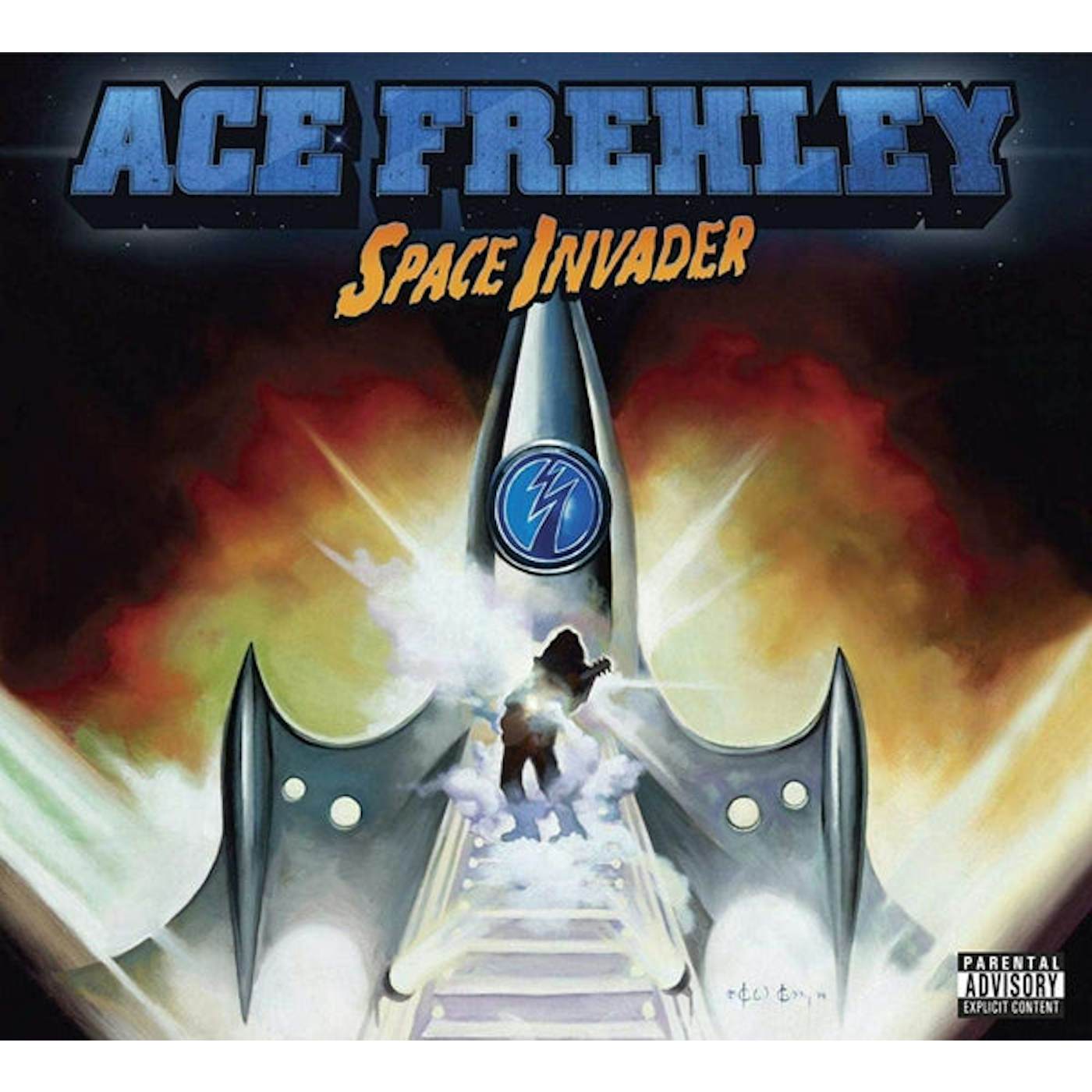 Ace Frehley LP - Space Invader (Clear/Cobalt Vinyl)