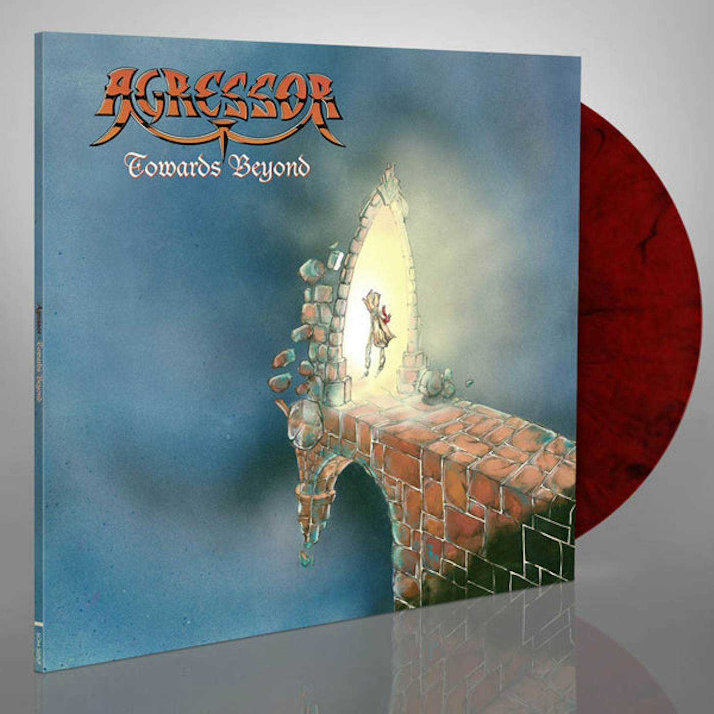 Agressor LP - Towards Beyond (Red & Black Marbled Vinyl)