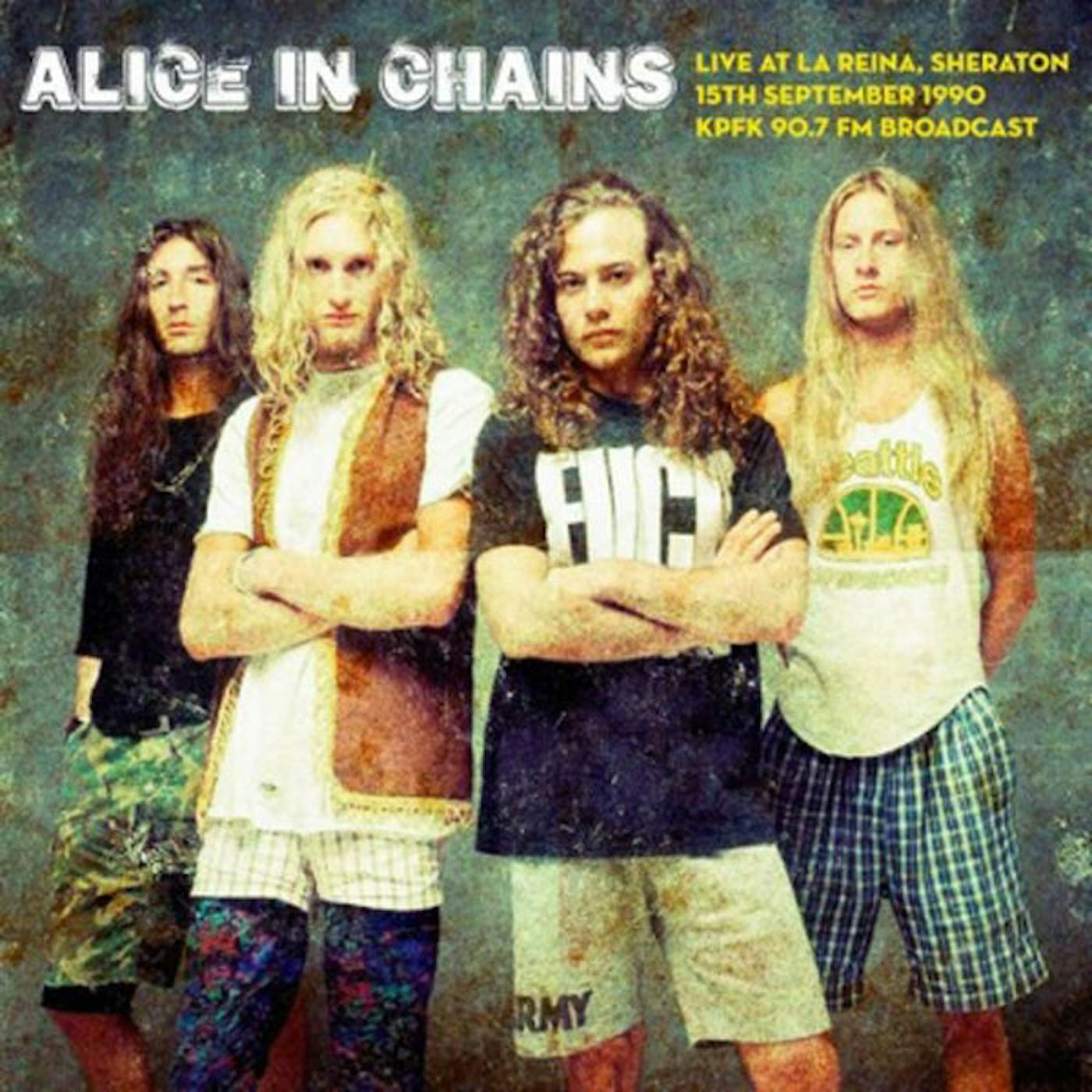 Alice In Chains LP - Live At La Reina, Sheraton On 15Th September 1990 - Kpfk 90.7 Fm Broadcast (Vinyl)