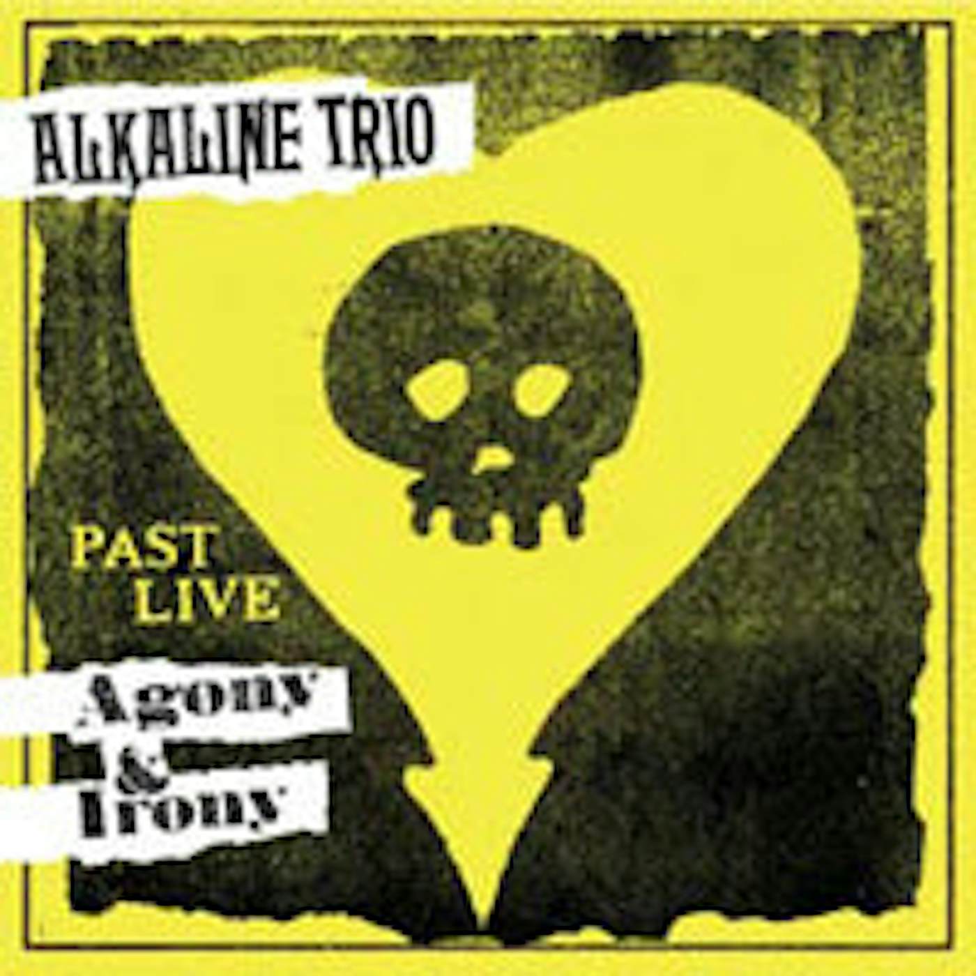 Alkaline Trio LP - Agony & Irony Past Live (Yellow Vinyl)