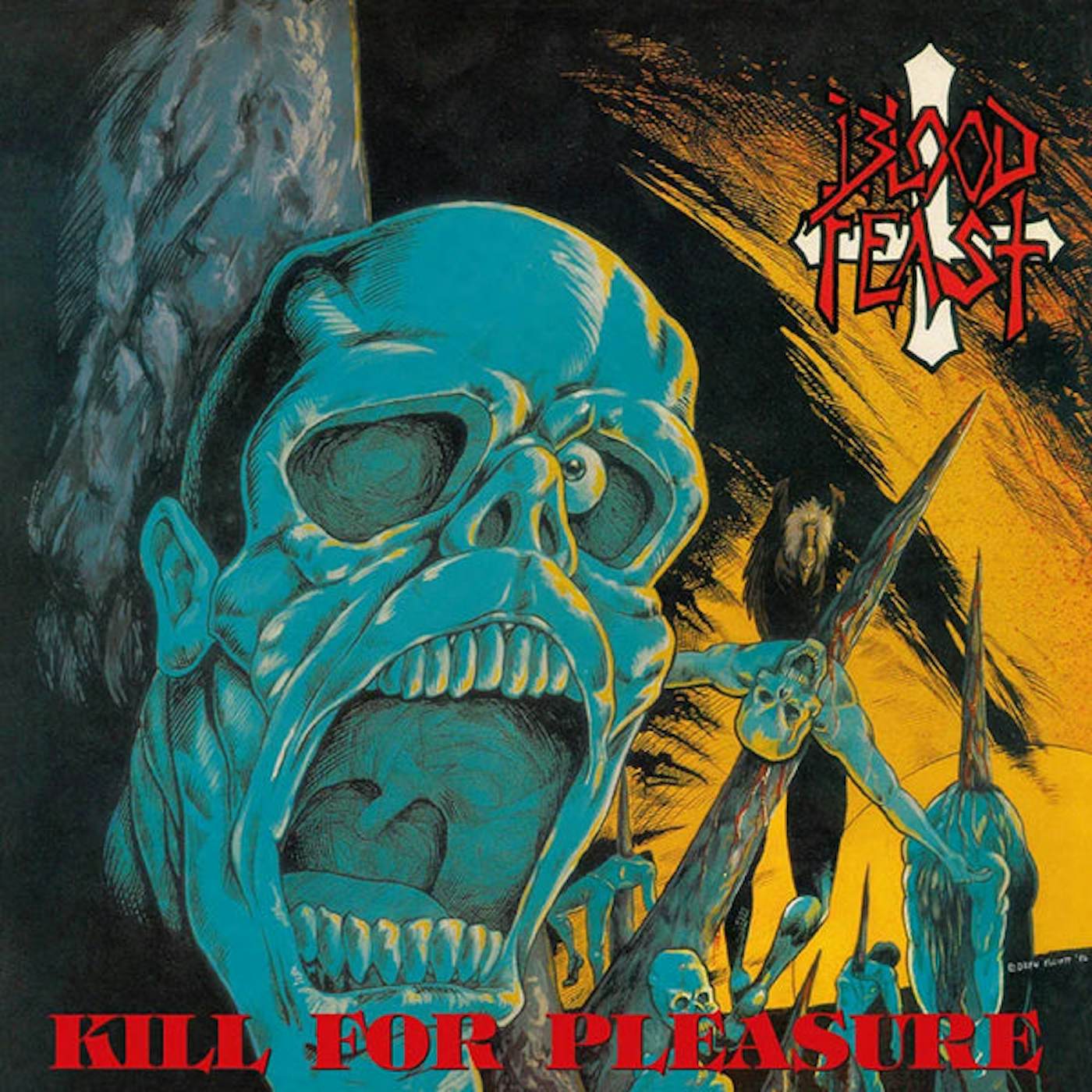 Blood Feast LP - Kill For Pleasure (Mixed Vinyl)
