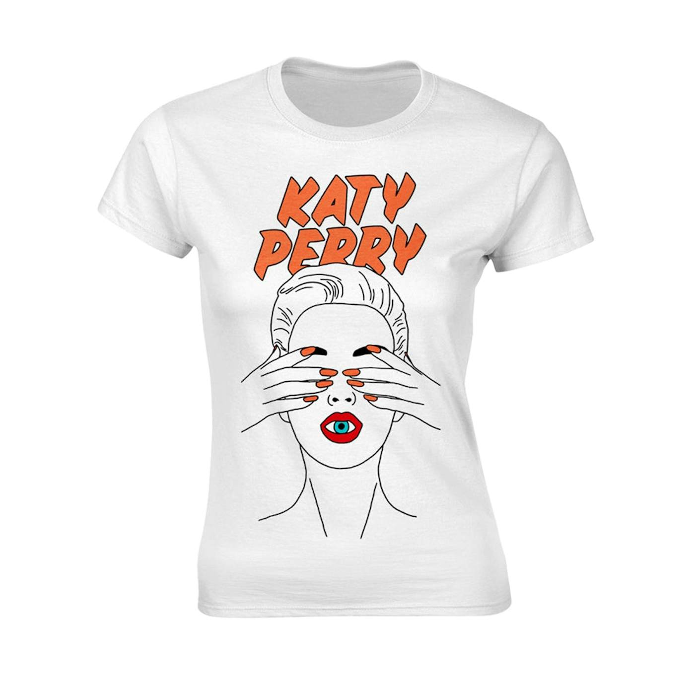 Katy Perry Women's T Shirt - Illustrated Eye
