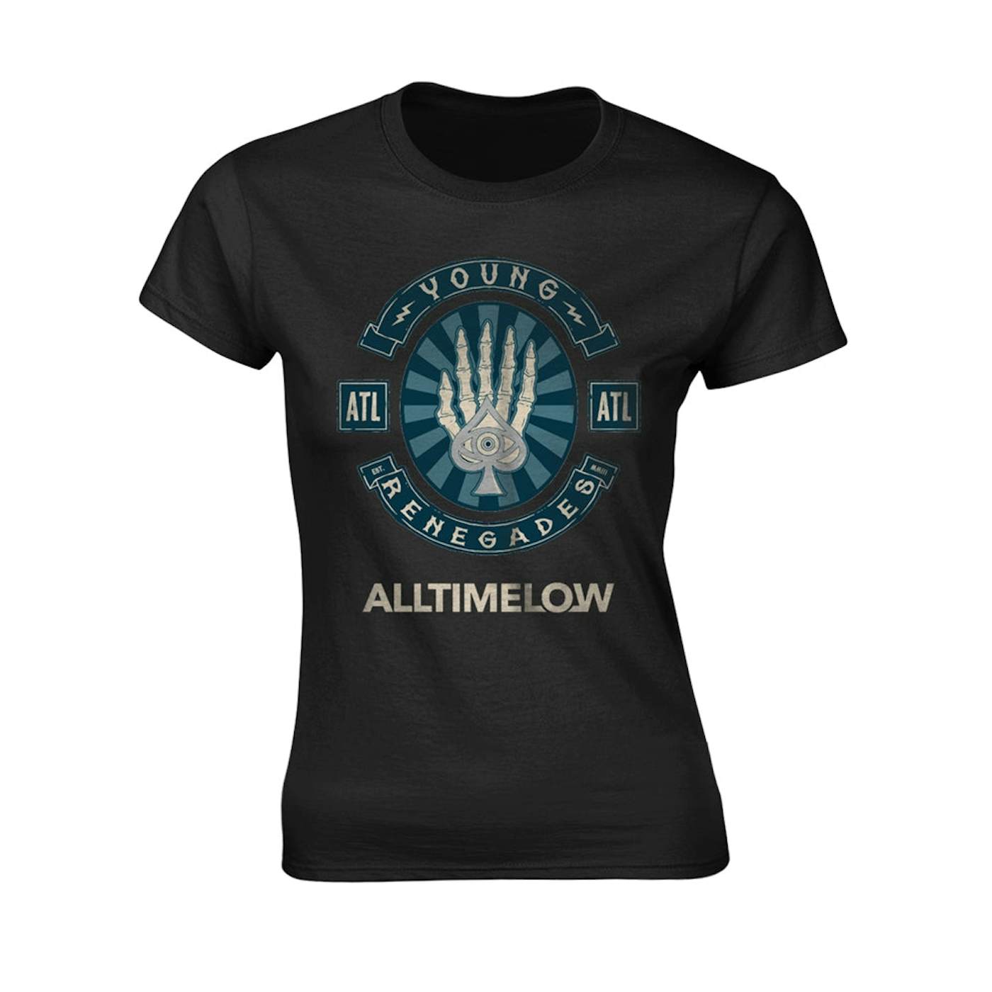 All Time Low Women's T Shirt - Skele Spade